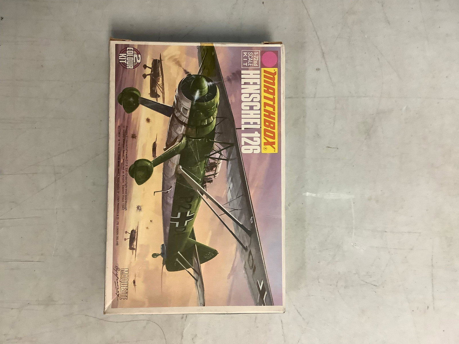 Matchbox Henschel 126 incomplete: Matchbox Henschel 126 incomplete