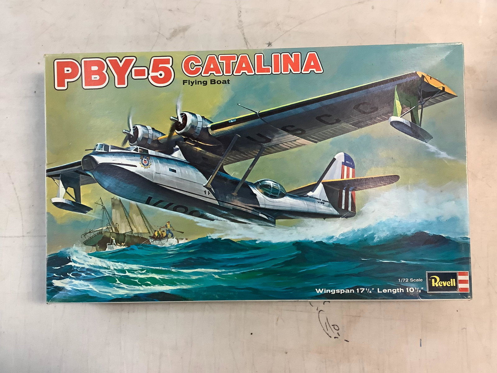 Revell PBY-5 Cataline flying Boat incomplete (1 of 1)