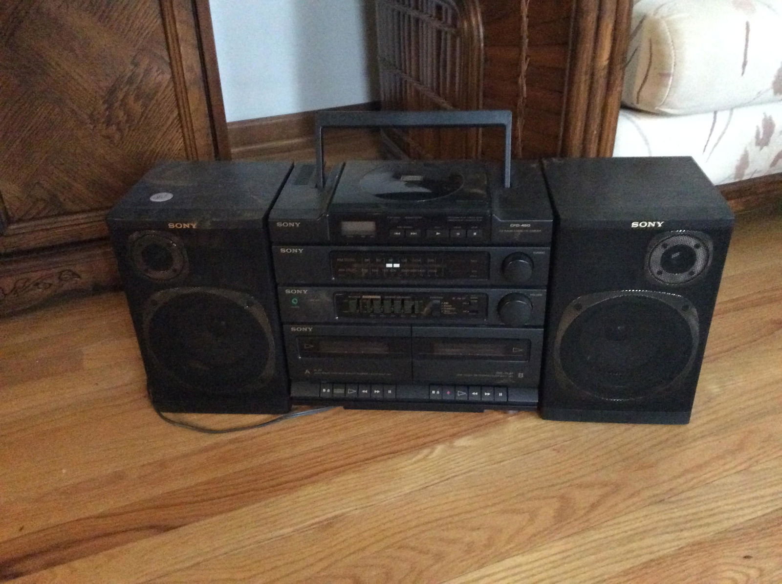 Sony Boom Box (Working) (1 of 1)