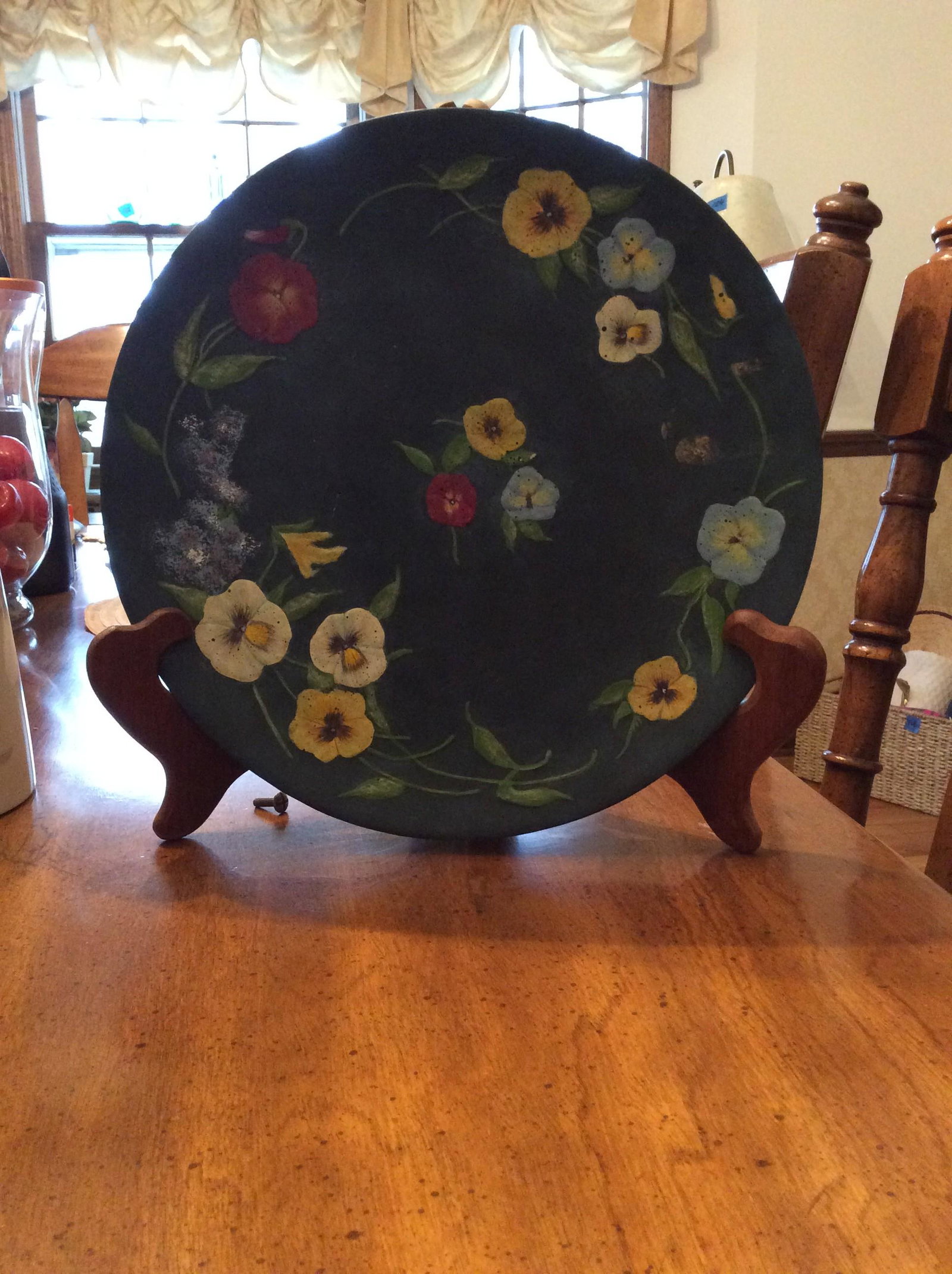 Decorative Bob's Pottery Plate Stand Not Included 12": Decorative Bob's Pottery Plate Stand Not Included 12"