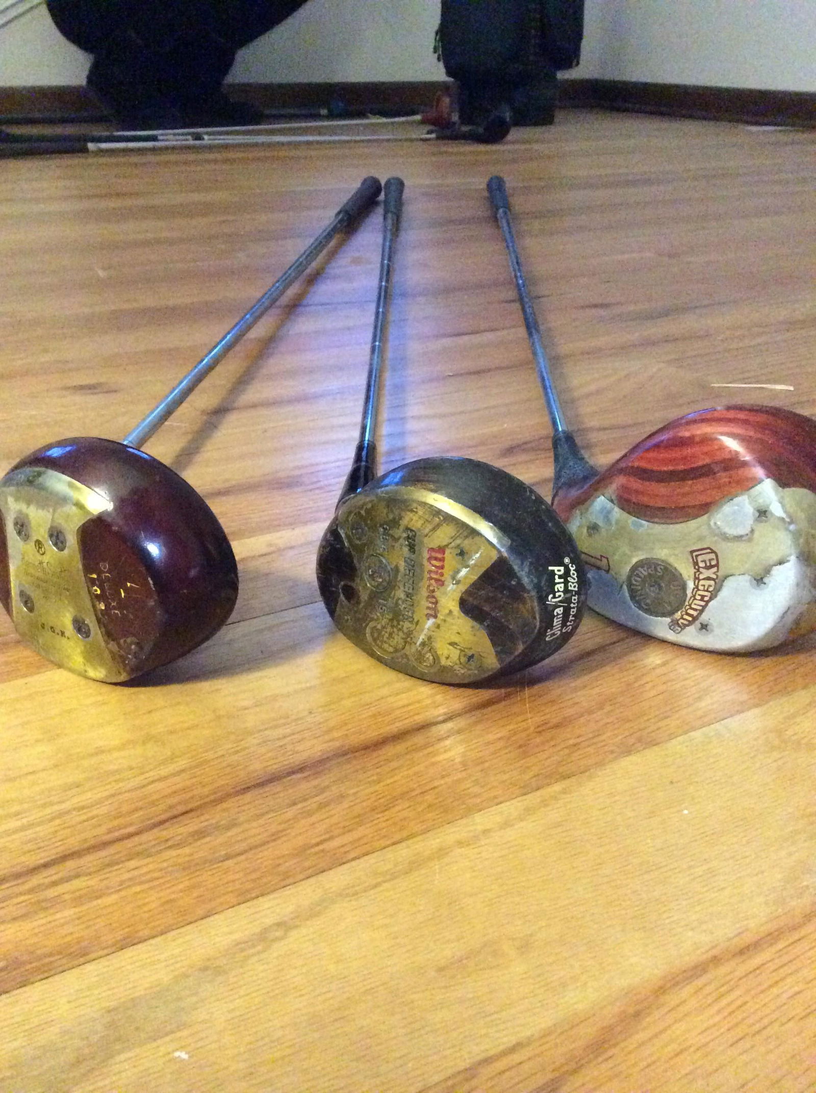 Lot of 3 Golf Clubs including Executive, Kenneth Smith and Wilson (1 of 1)