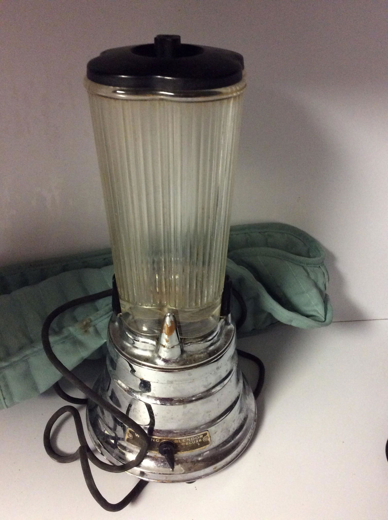 Vintage Waring Blender Deluxe w/ Cover (Working) (1 of 1)