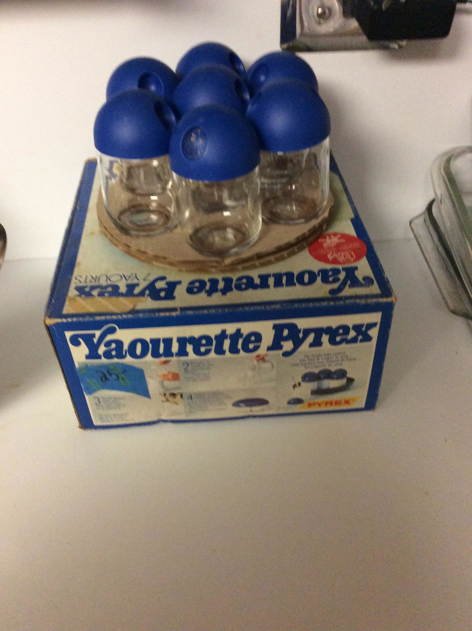 Yaourette Pyrex 7 Yaourts: Yaourette Pyrex 7 Yaourts