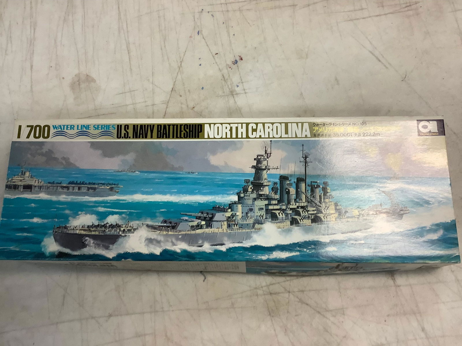 Ashima u.s navy battleship north Carolina (1 of 1)