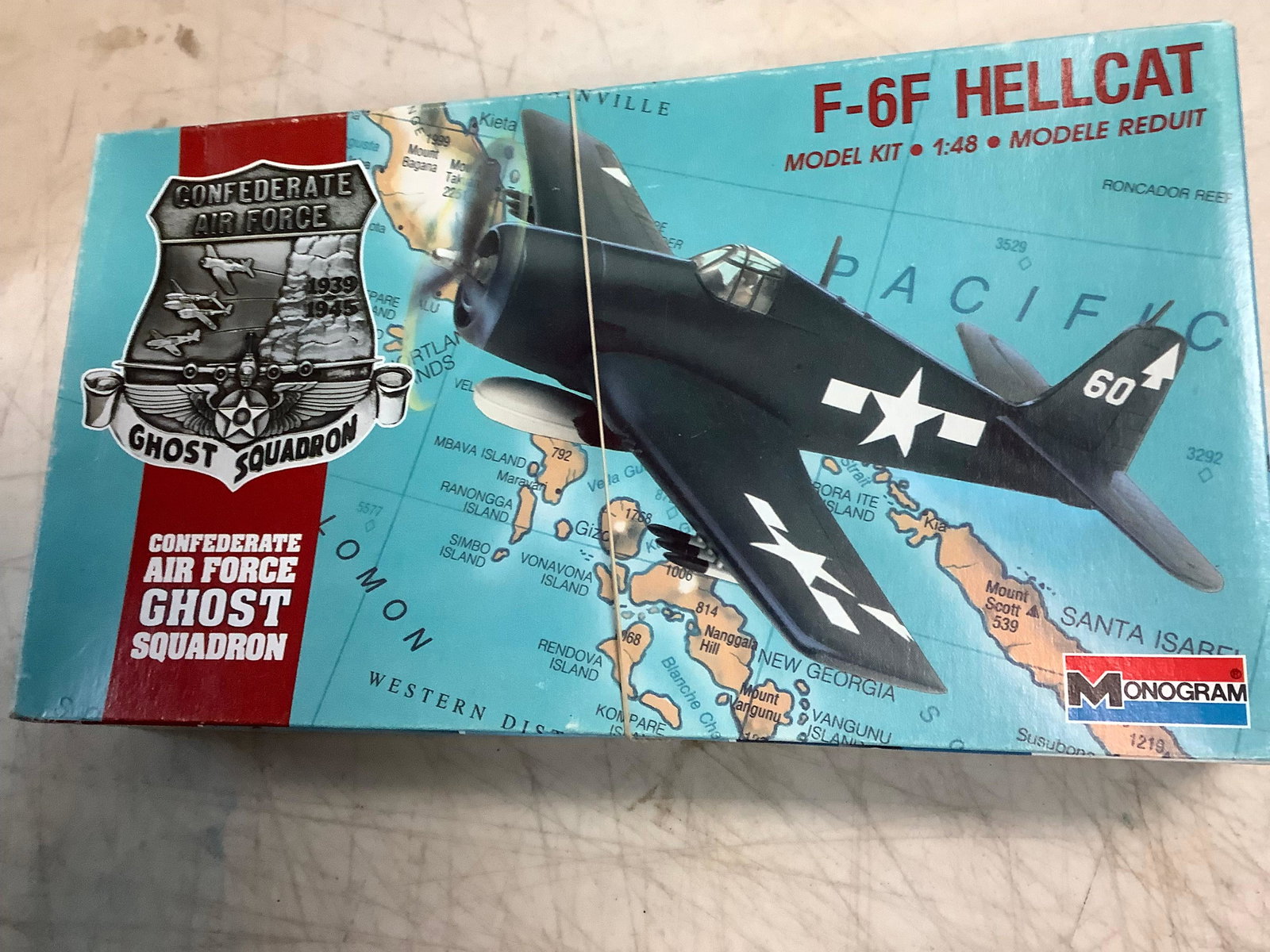 monogram f-6f hellcat plane model (1 of 1)