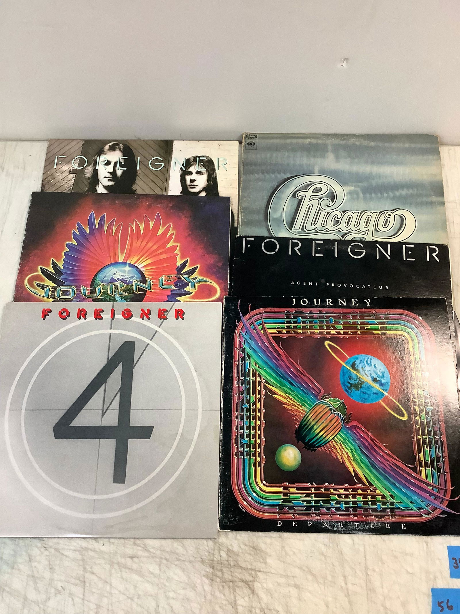 Lot of Albums including Journey, Foreigner and Chicago (1 of 1)