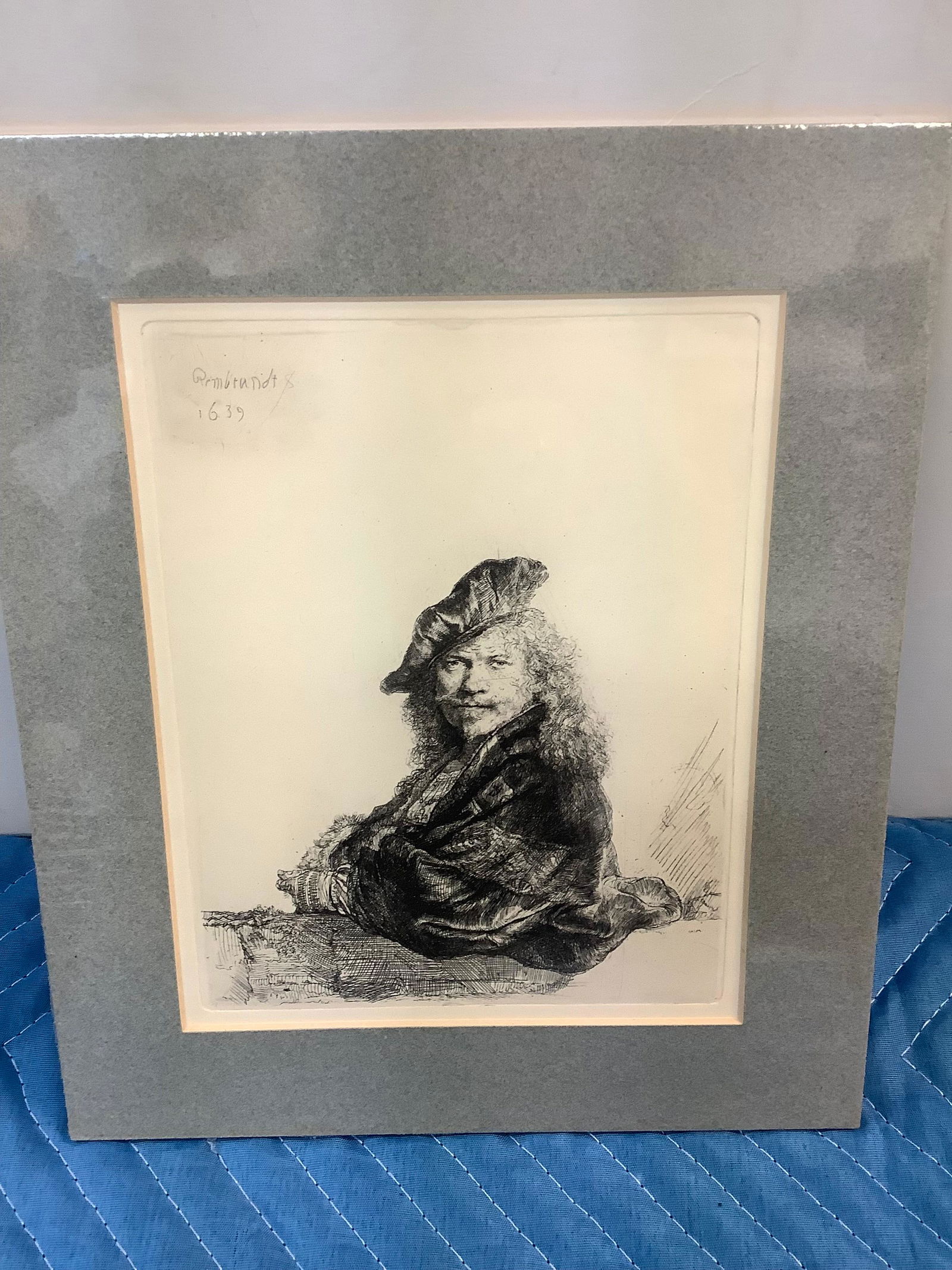 Signed and numbered Carl Banks Lithograph " Menace out of the Myths" w/COA 11x13" (1 of 1)