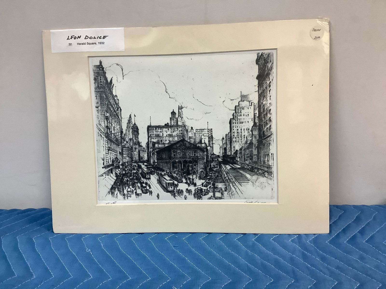 Herman Webster Etching 13.5x14" (1 of 1)