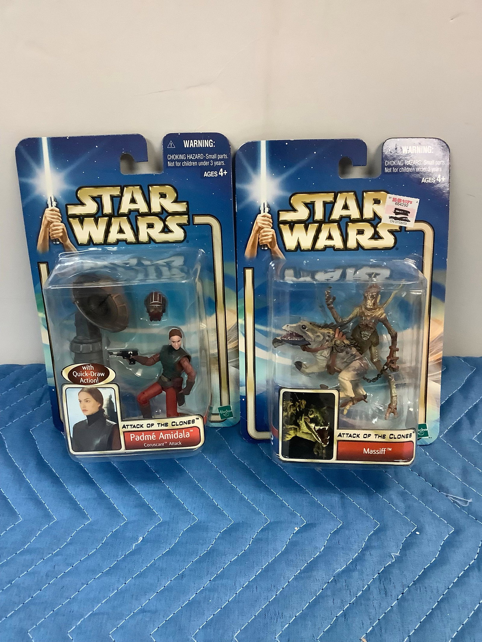 Lot of 2002 Hasbro Attack of the Clones action figure, Anakin Skywalker, Padme Amidala, Harry: Lot of 2002 Hasbro Attack of the Clones action figure, Anakin Skywalker, Padme Amidala, Harry Potter Trading Cards and more