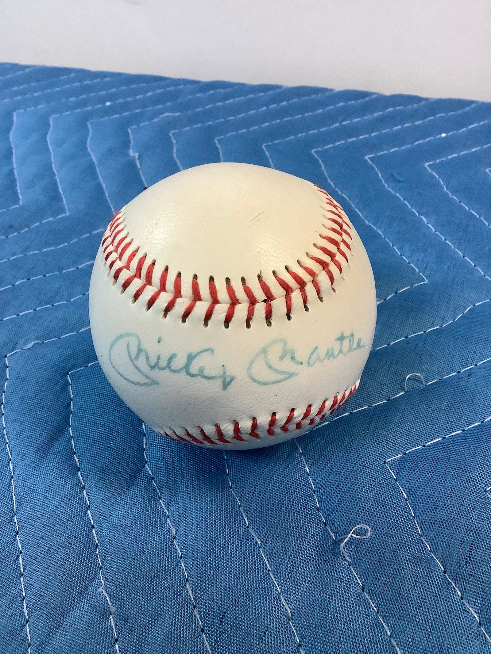 Ted Williams signed baseball: Ted Williams signed baseball