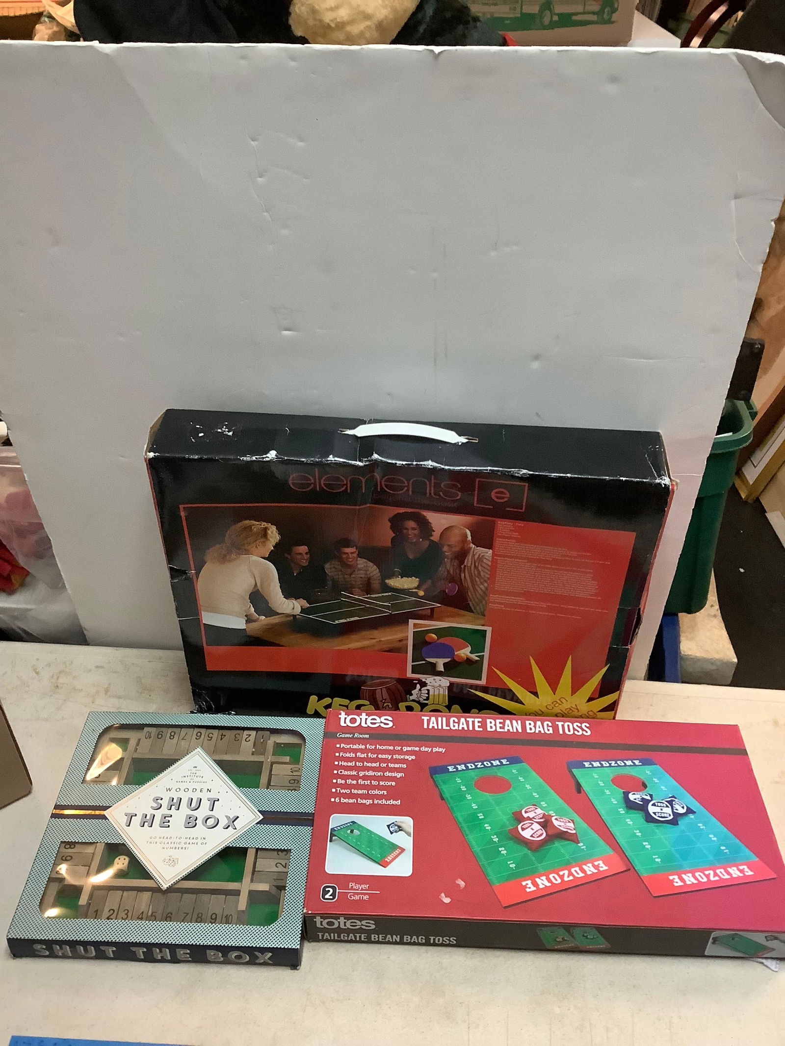 Keg pong table, bean bag toss and more (1 of 1)