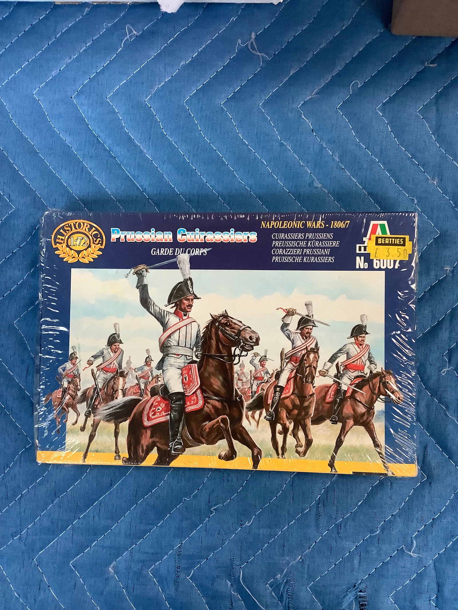 Historic Italeri Prussian Cuirassiers sealed: Historic Italeri Prussian Cuirassiers sealed