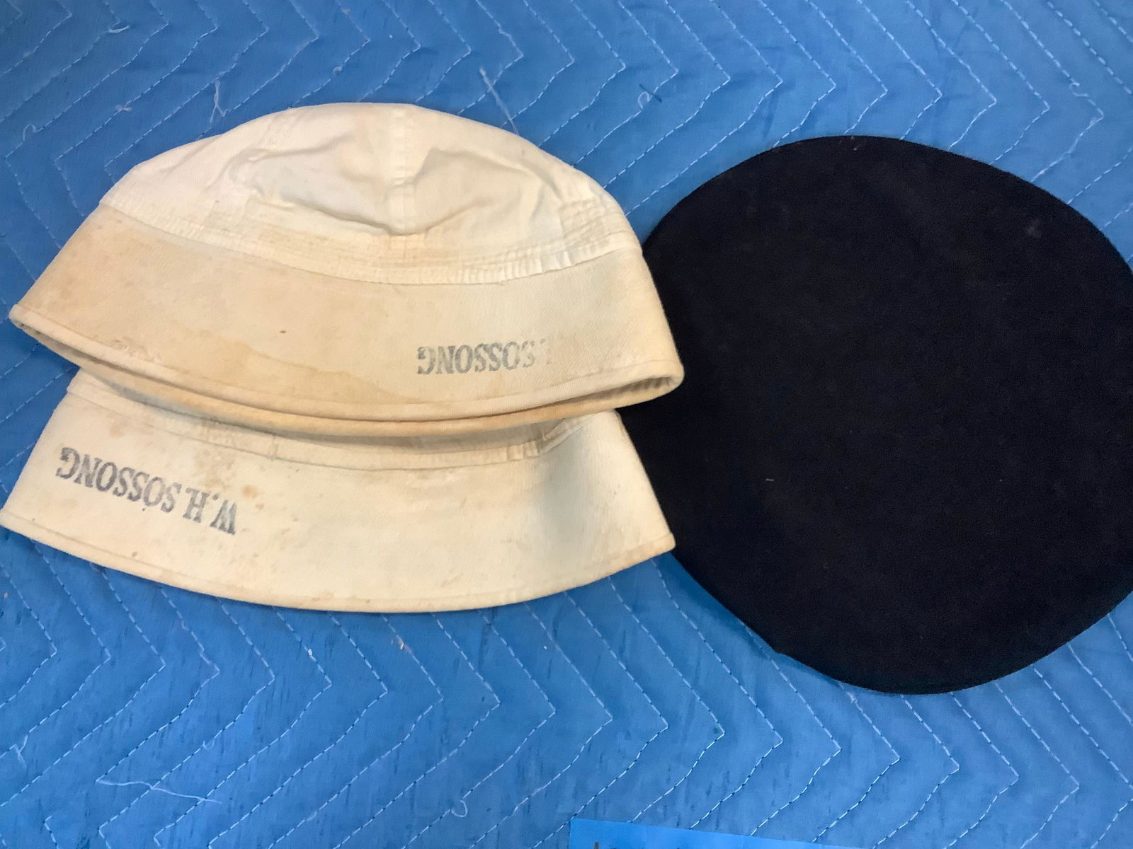 three U.S. Navy Head wear (1 of 1)