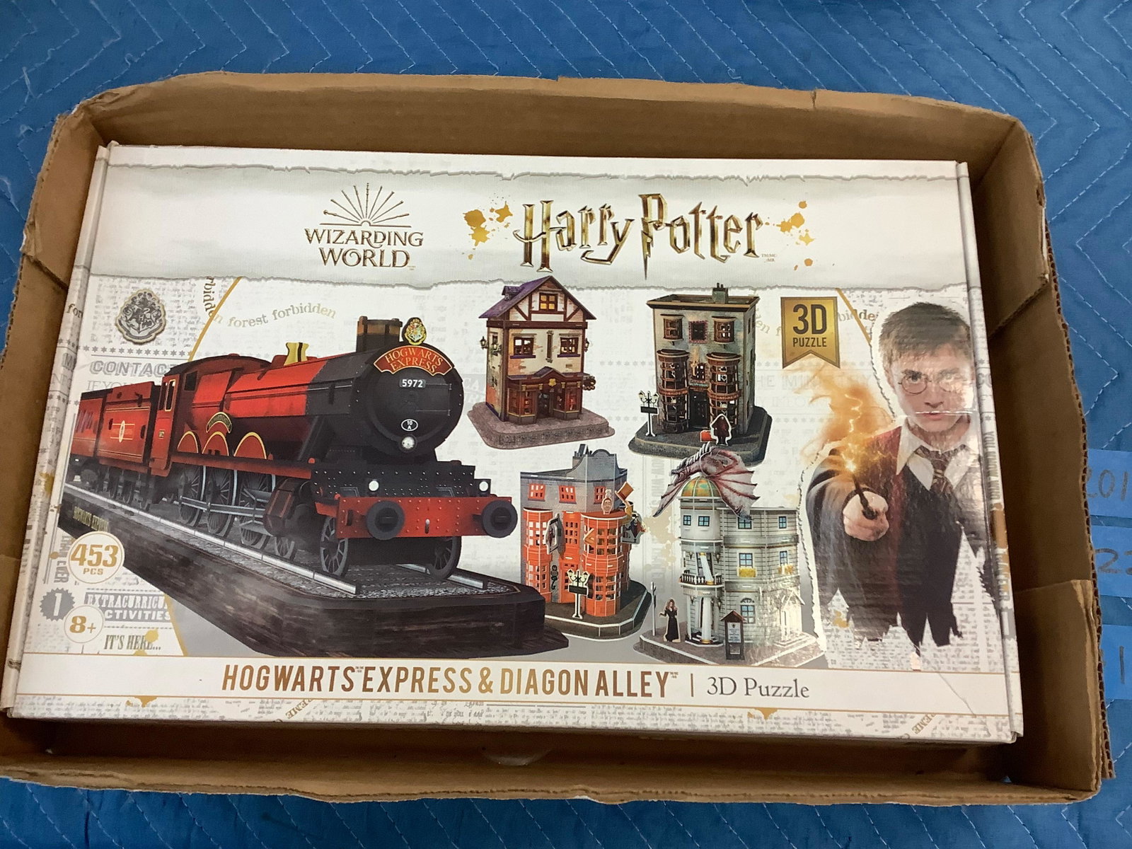 Harry Potter Hogwarts Express& Diagon Alley 3D Puzzle: Harry Potter Hogwarts Express& Diagon Alley 3D Puzzle