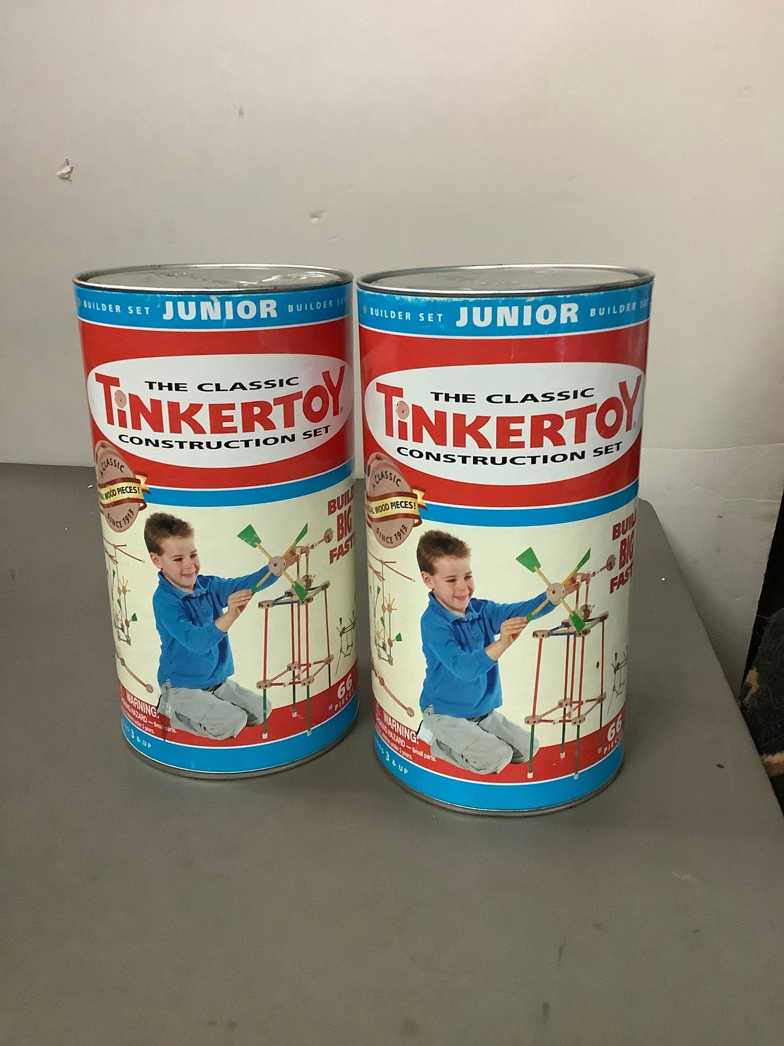 Lot of Tinker toy Construction sets (1 of 1)