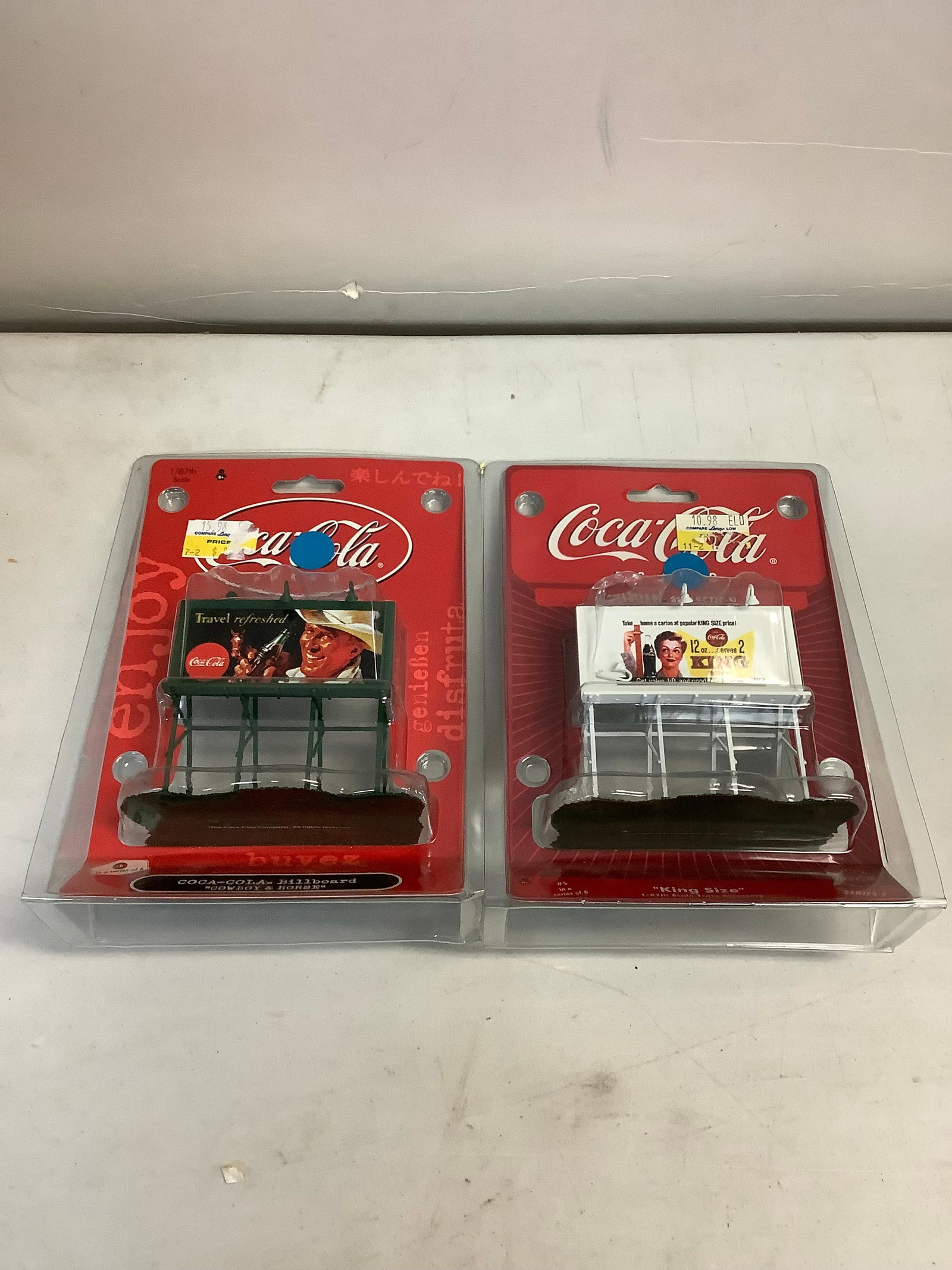 Lot of 2 Coca-Cola Billboard Collection: Lot of 2 Coca-Cola Billboard Collection
