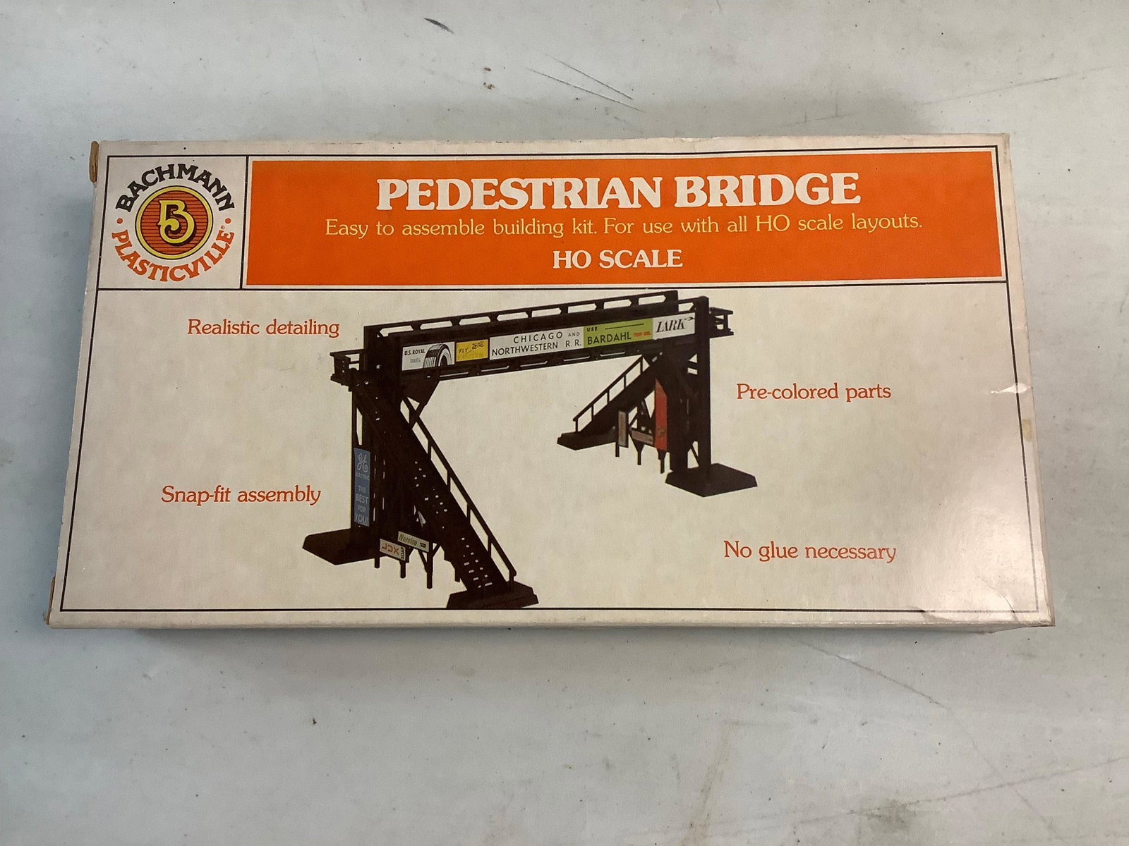 Bachmann Pedestrian Bridge complete: Bachmann Pedestrian Bridge complete