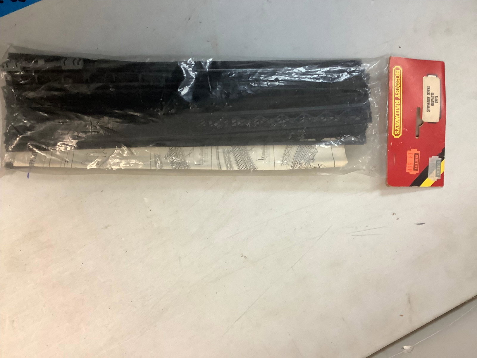Beatties Hornby Railways Elevated Track Sidewalls: Beatties Hornby Railways Elevated Track Sidewalls