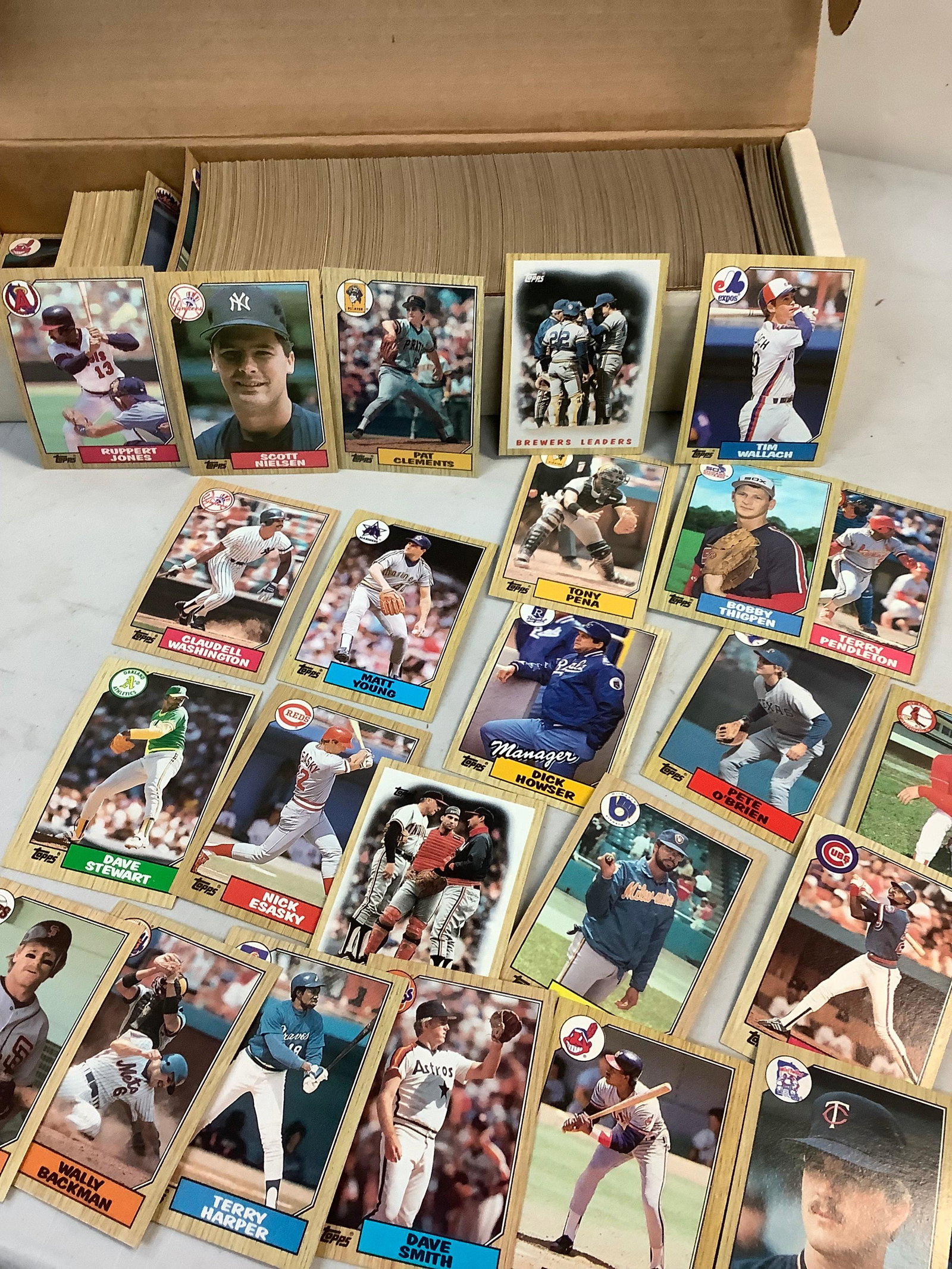 Vintage topps score baseball cards made in the 80's: Vintage topps score baseball cards made in the 80's
