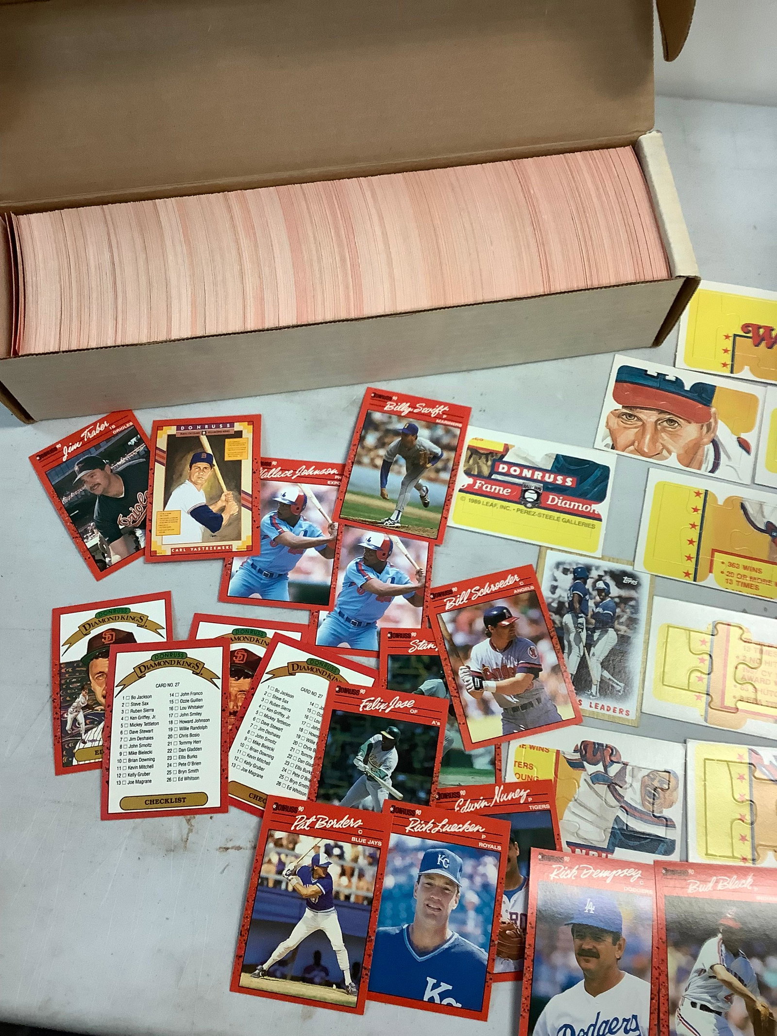 Vintage topps score baseball cards made in the 80's: Vintage topps score baseball cards made in the 80's