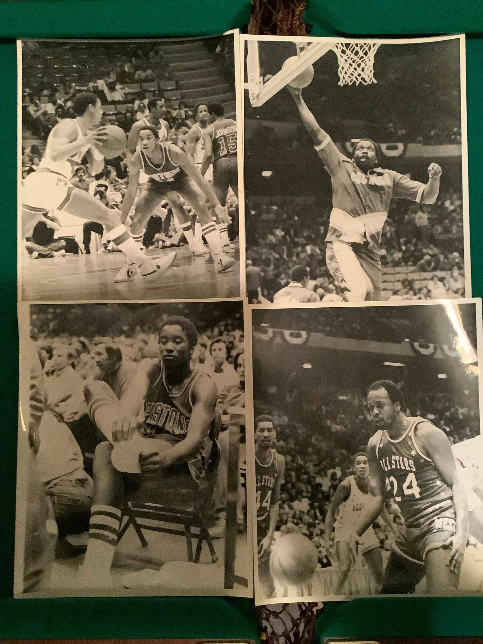 Lot of Basketball Player Photographs By Ira N. Golden 10x8: Lot of Basketball Player Photographs By Ira N. Golden 10x8