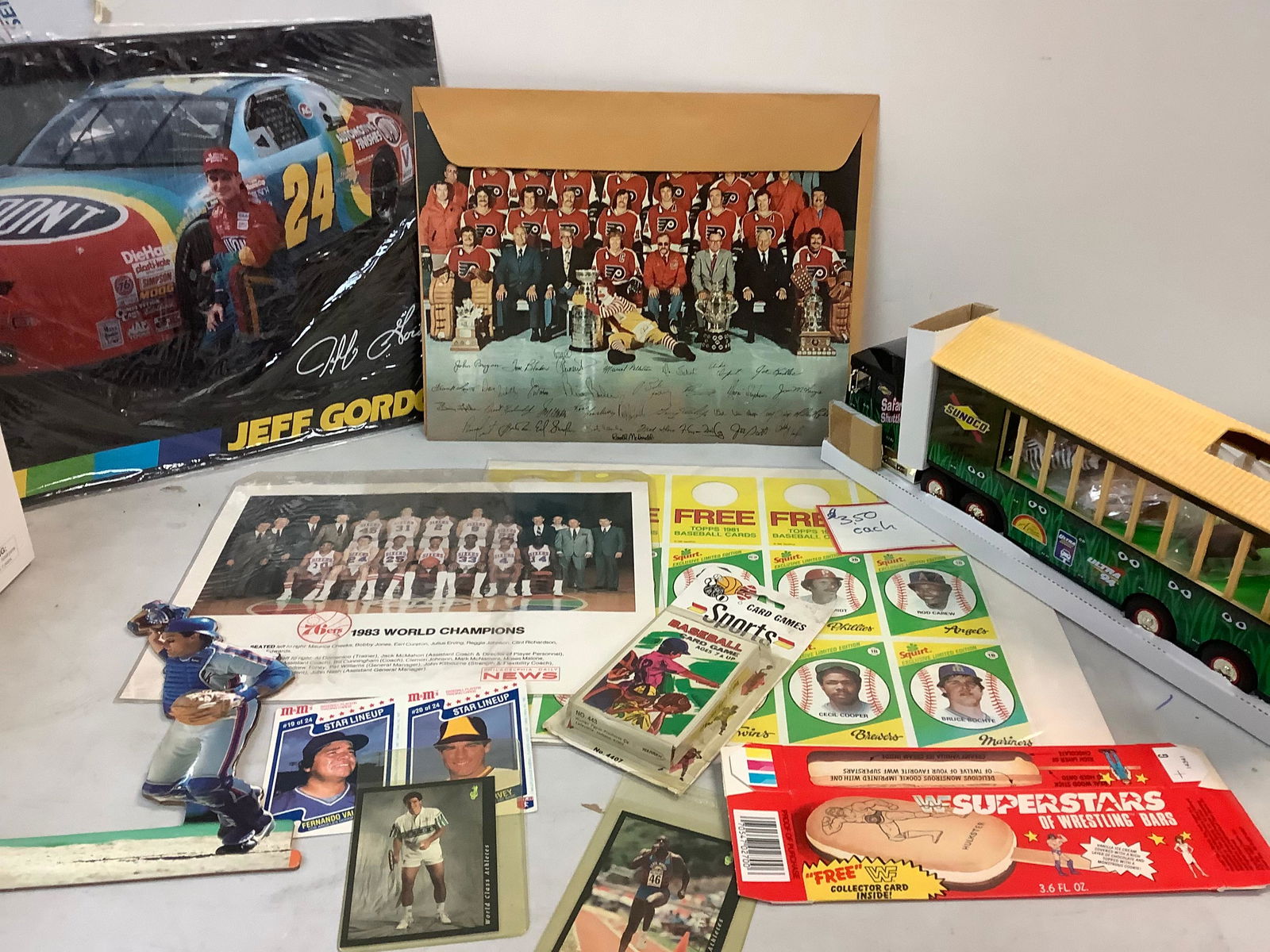 Ronald McDonald signed poster, sport items and more (1 of 1)