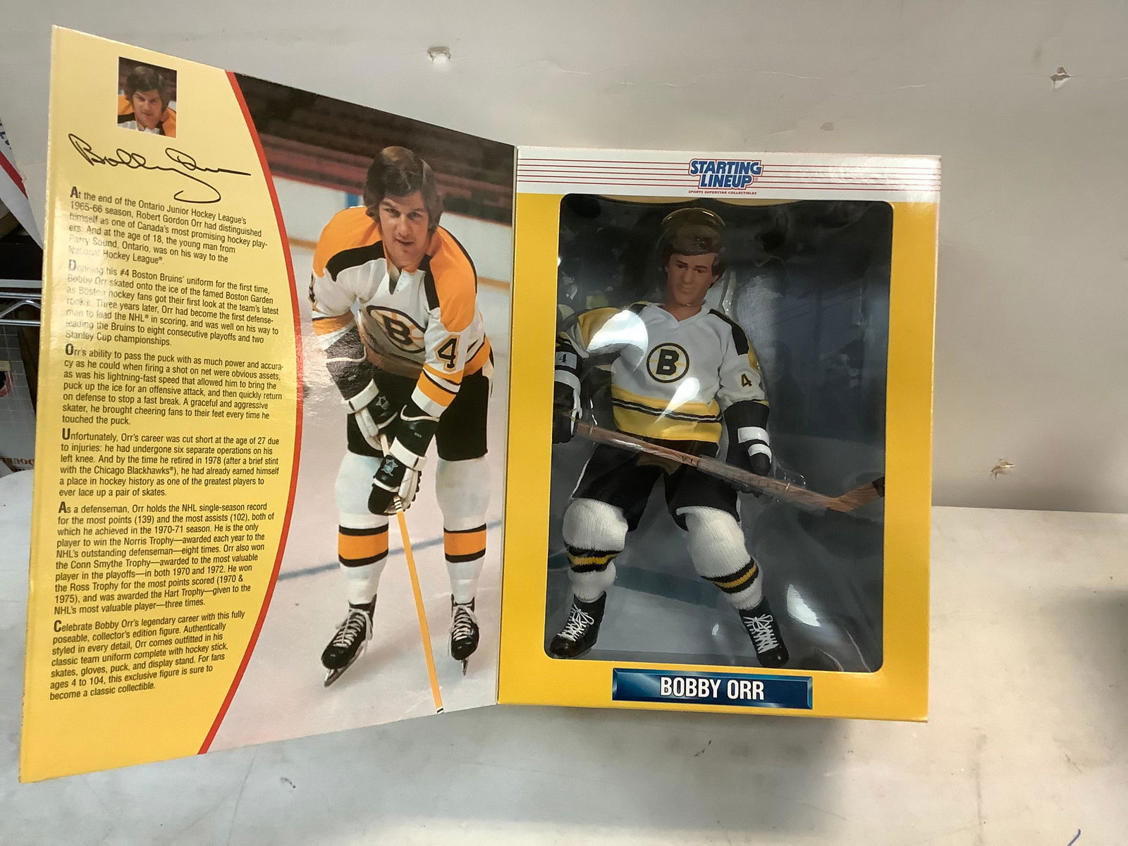 Starting lineup 1997 edition Bobby Orr (1 of 1)
