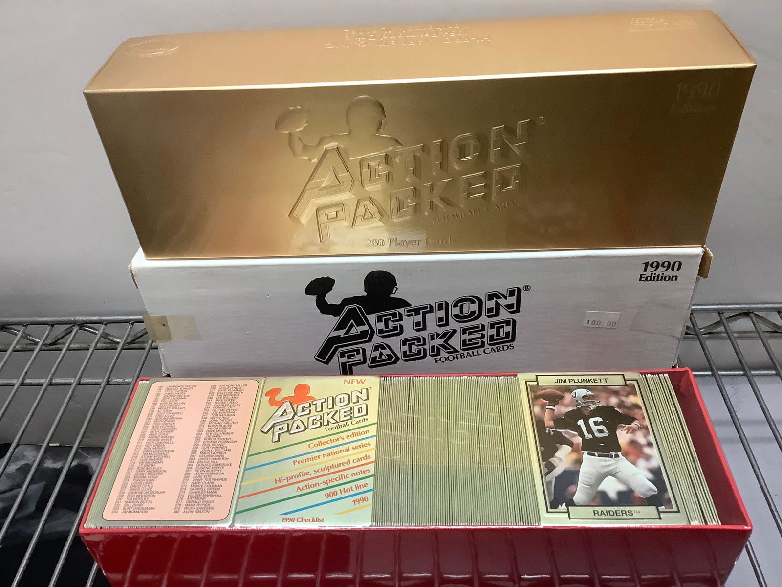 Action packed football cards: Action packed football cards