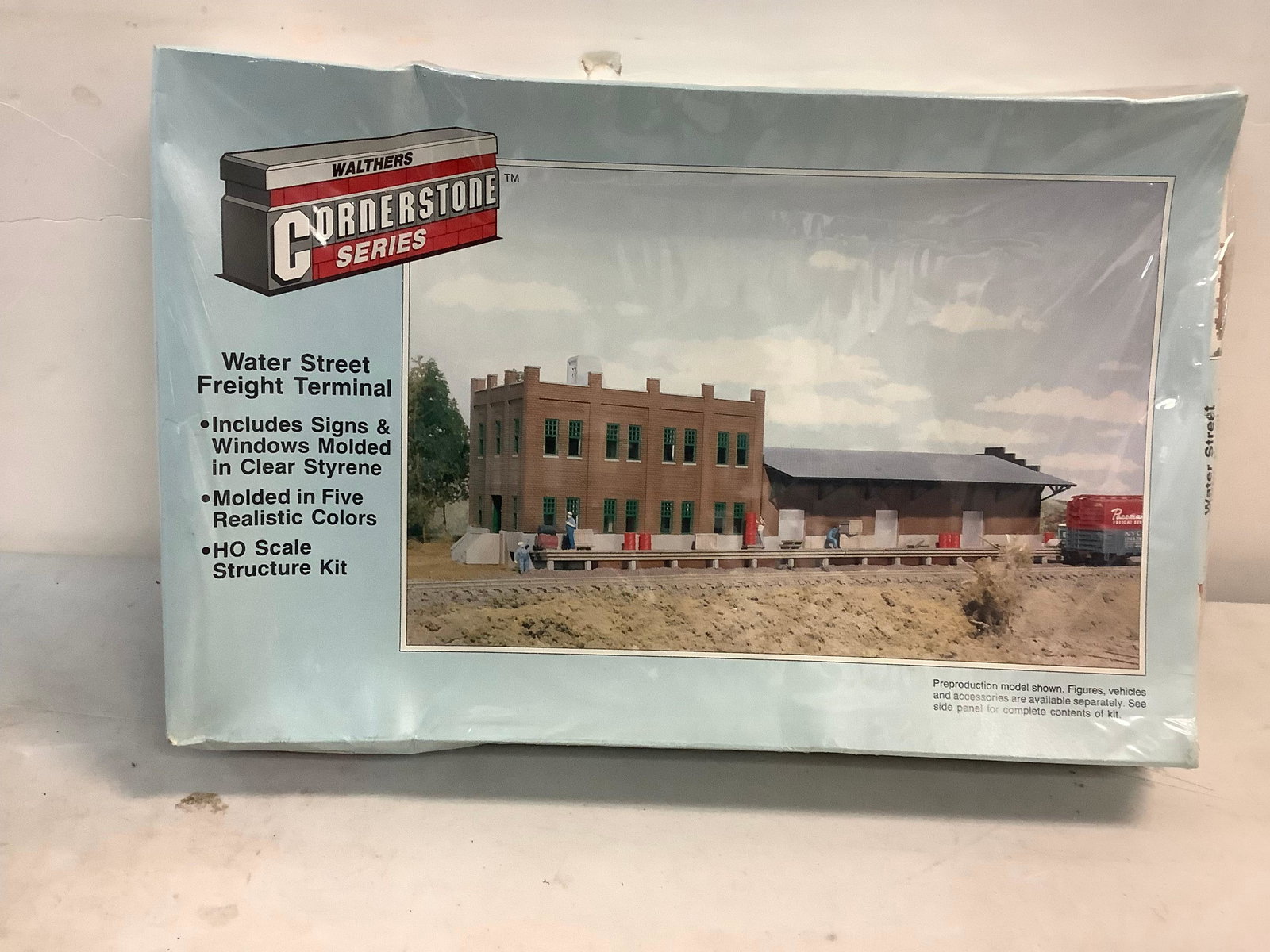 Walthers Cornerstone series  Water street freight terminal (1 of 1)