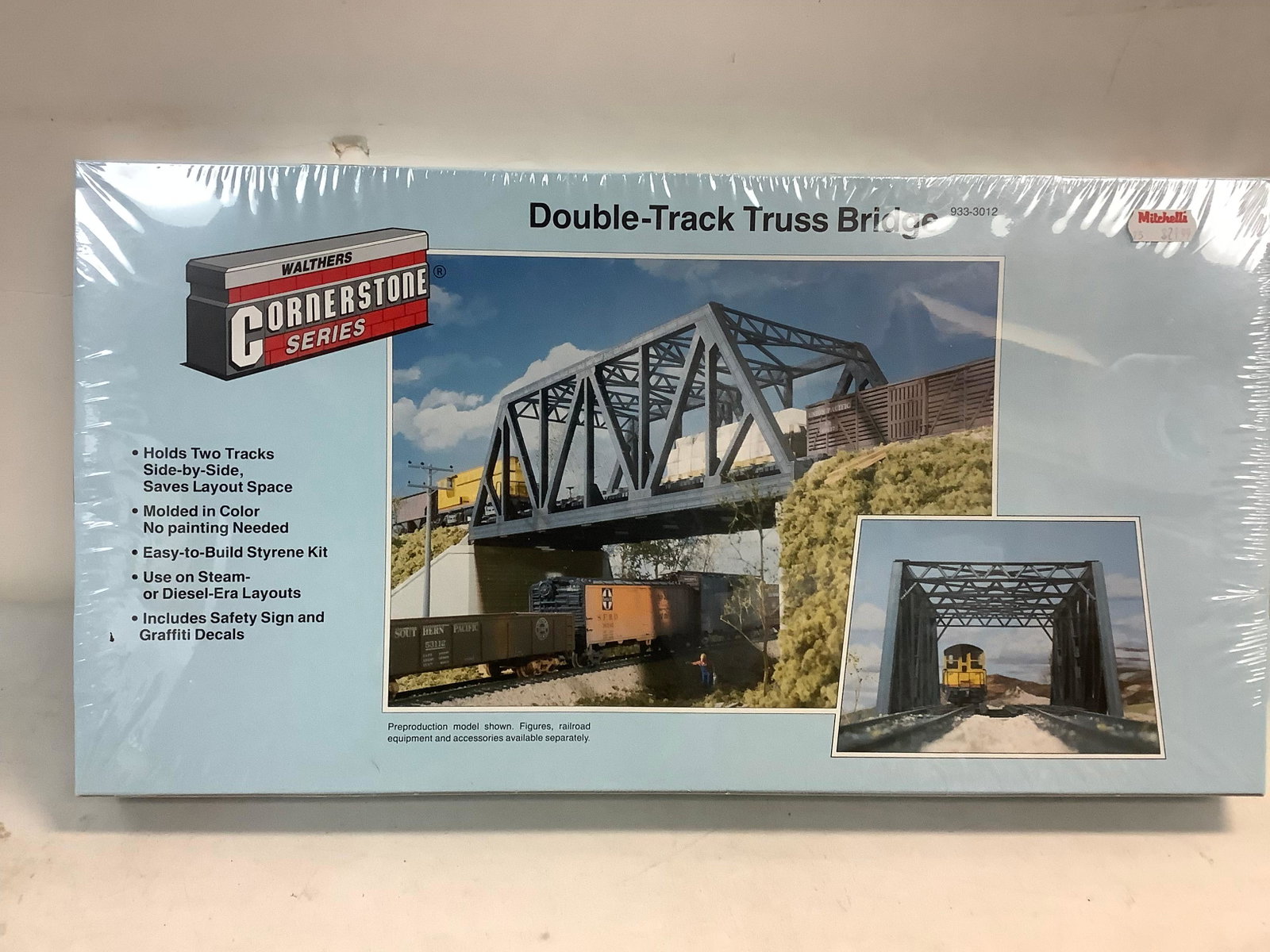 Walthers Cornerstone series Double-track truss bridge: Walthers Cornerstone series Double-track truss bridge