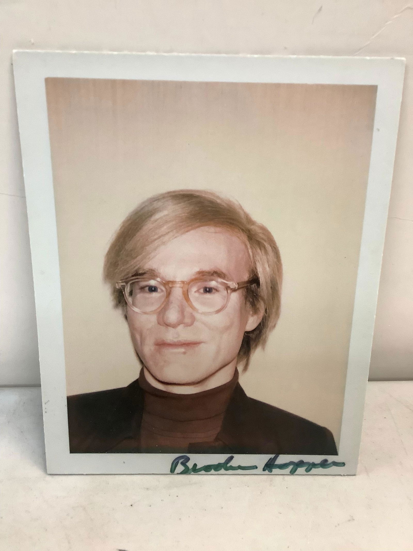 Andy Warhol 1972 print 7.5x6 (1 of 1)