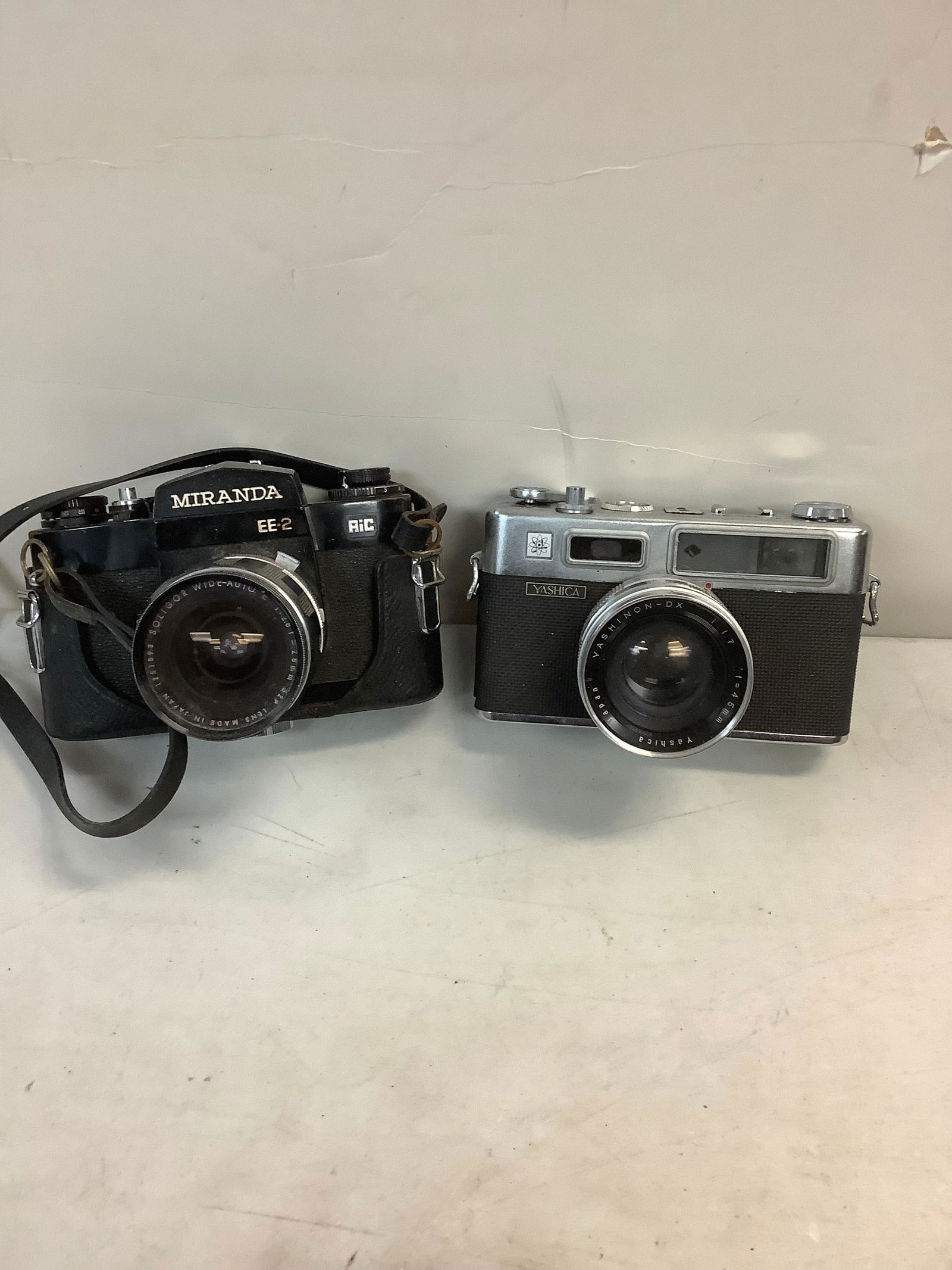 Lot of cameras Yashica, Miranda and lenses (1 of 1)