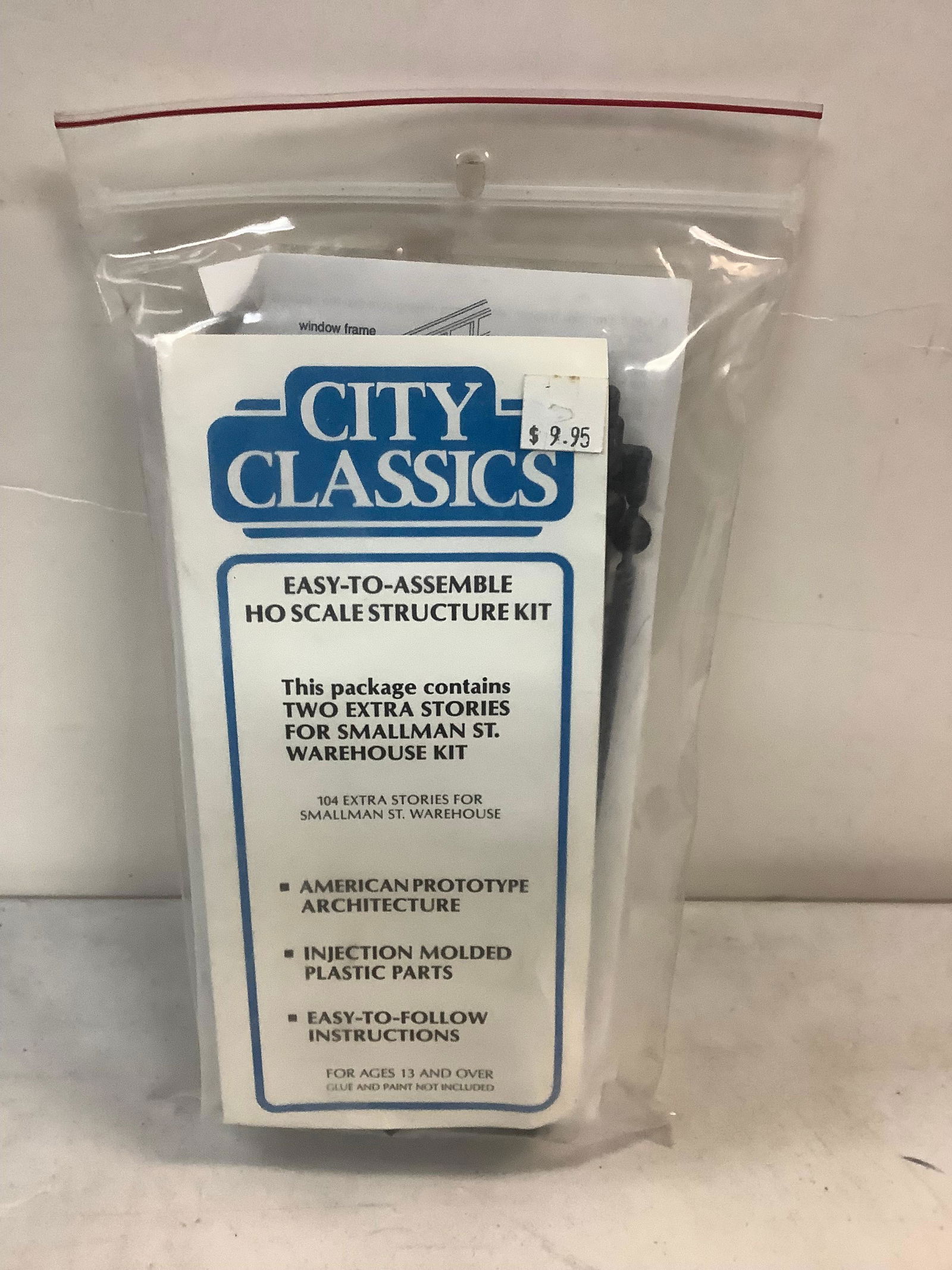 City classics HO scale structure kit 104 extra stories for smallman st. warehouse (1 of 1)