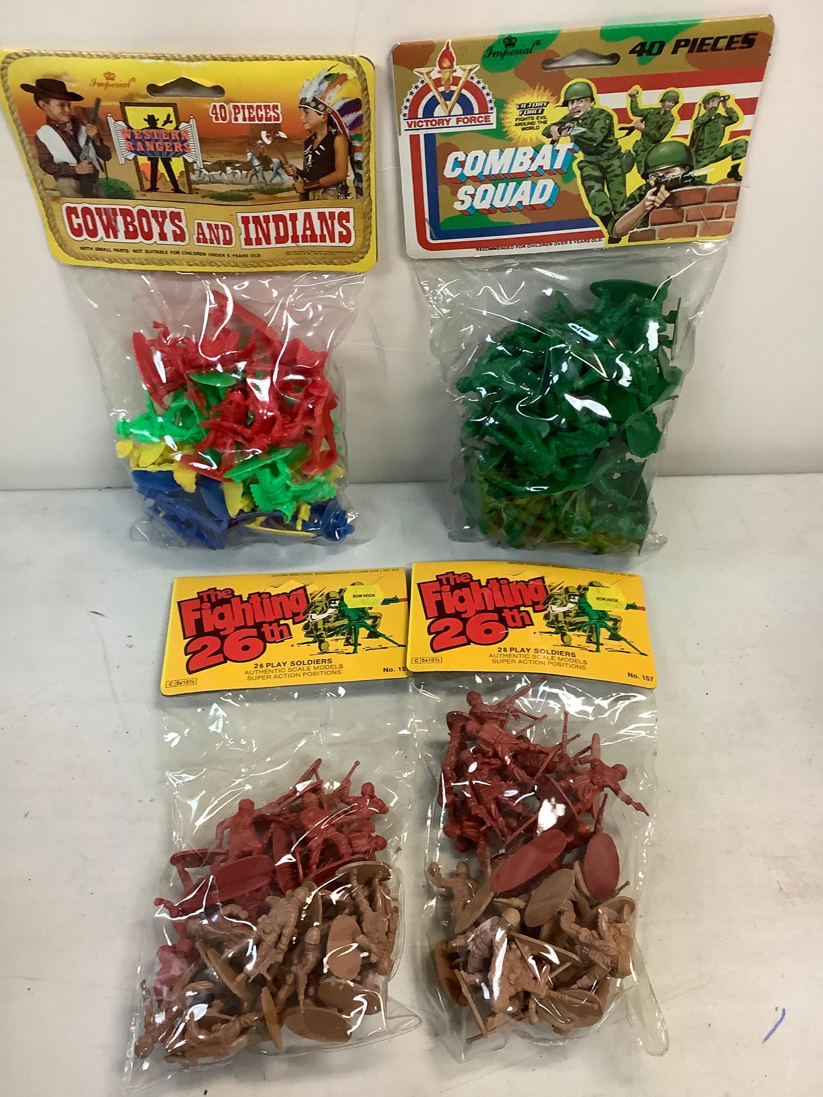 The fighting 26th play soldiers & Western rangers Cowboys and Indians (1 of 1)