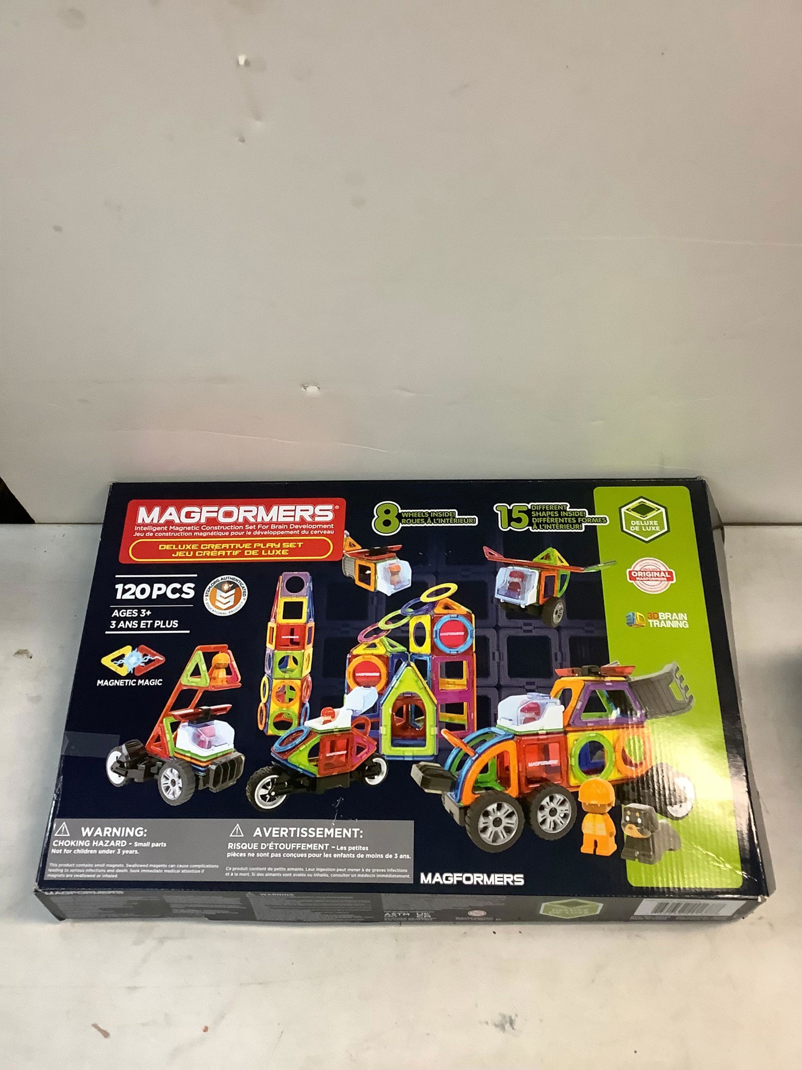 New Magformers 120 Pcs Deluxe Creative Playset (1 of 1)