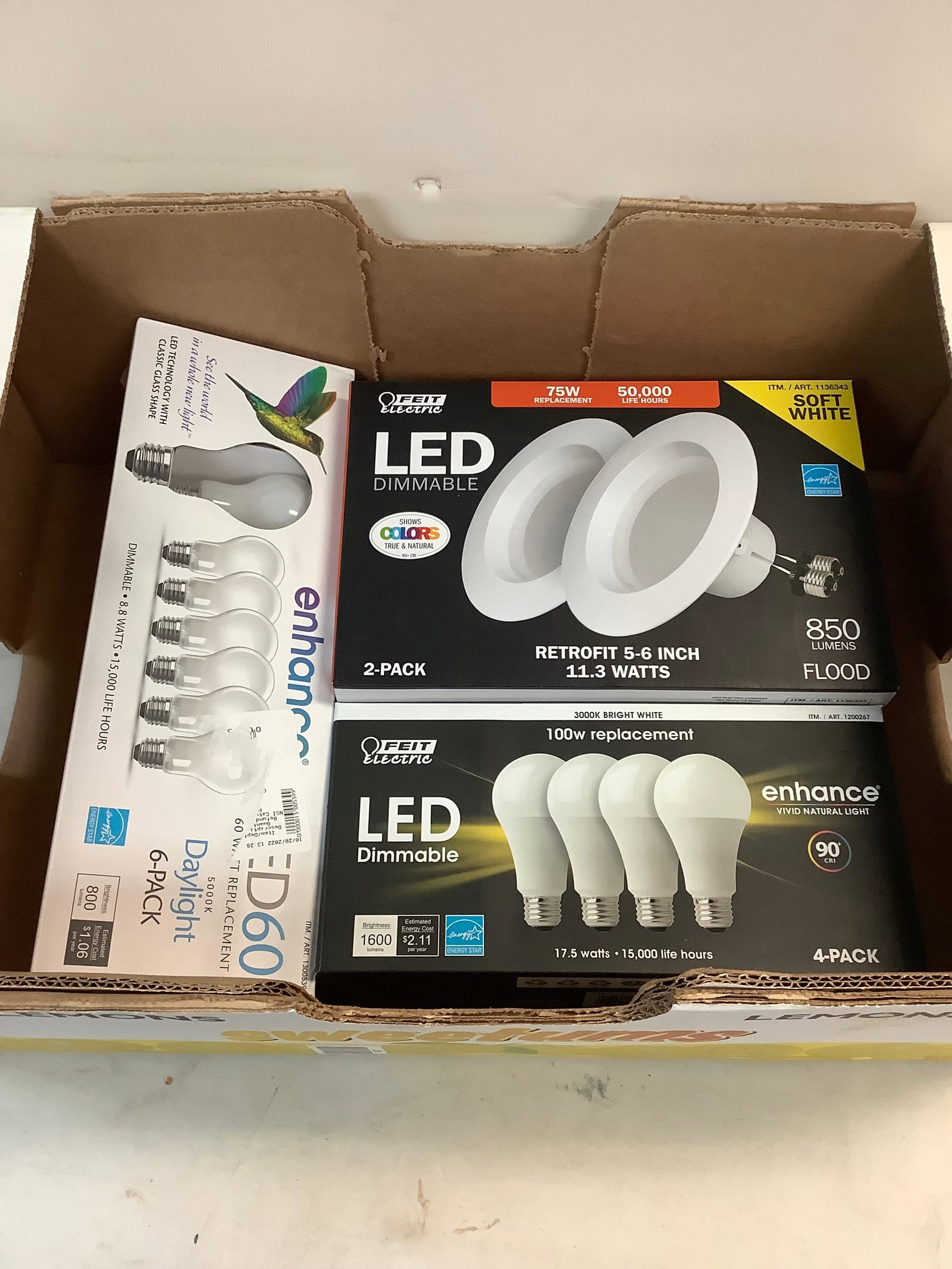 Lot of 3 Feit LED Light/Fixtures (1 of 1)