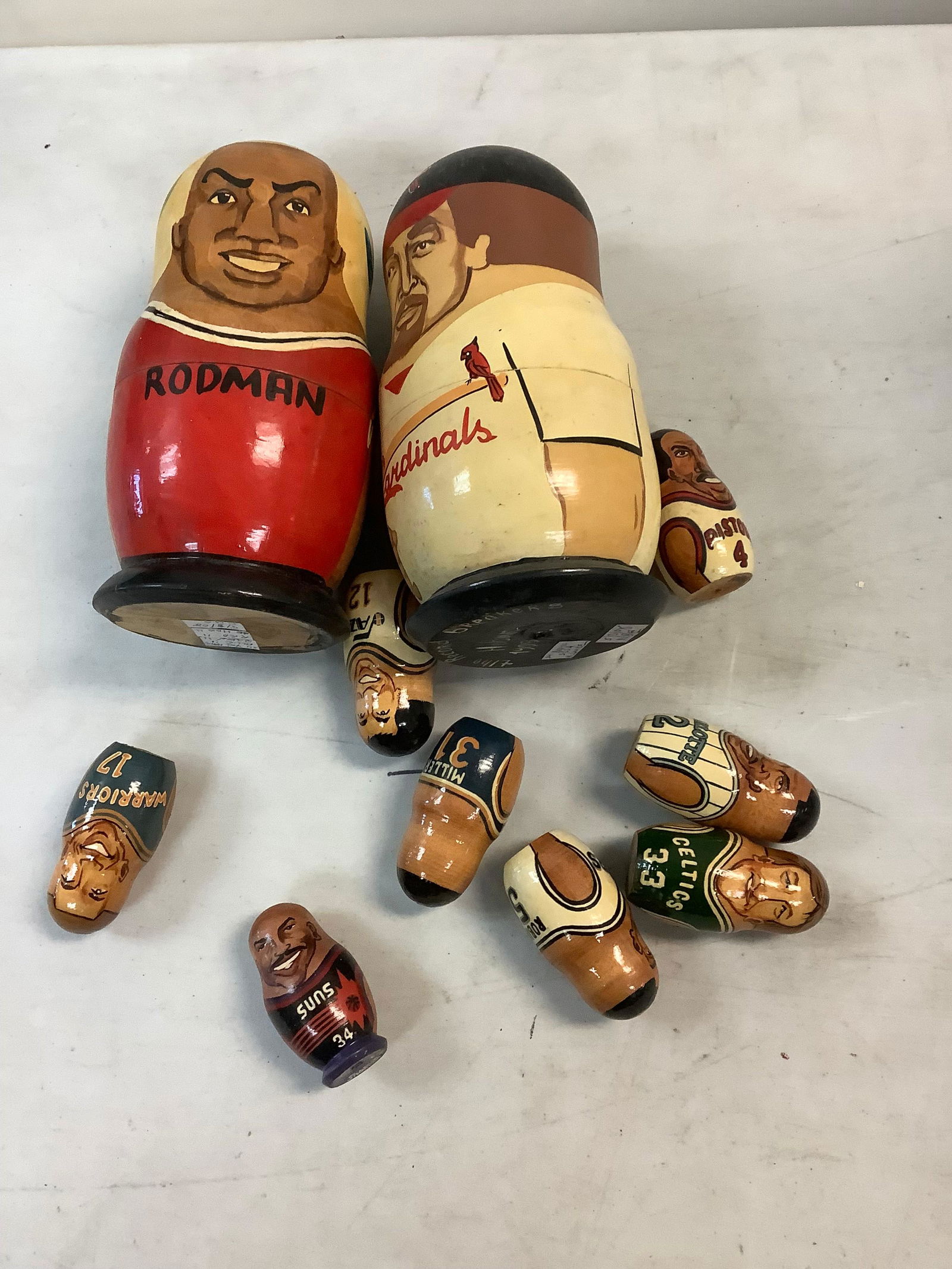 Sports Nesting Dolls: Sports Nesting Dolls