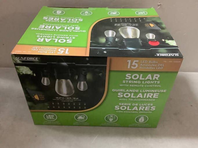 New Sunforce 15 Led Bulbs