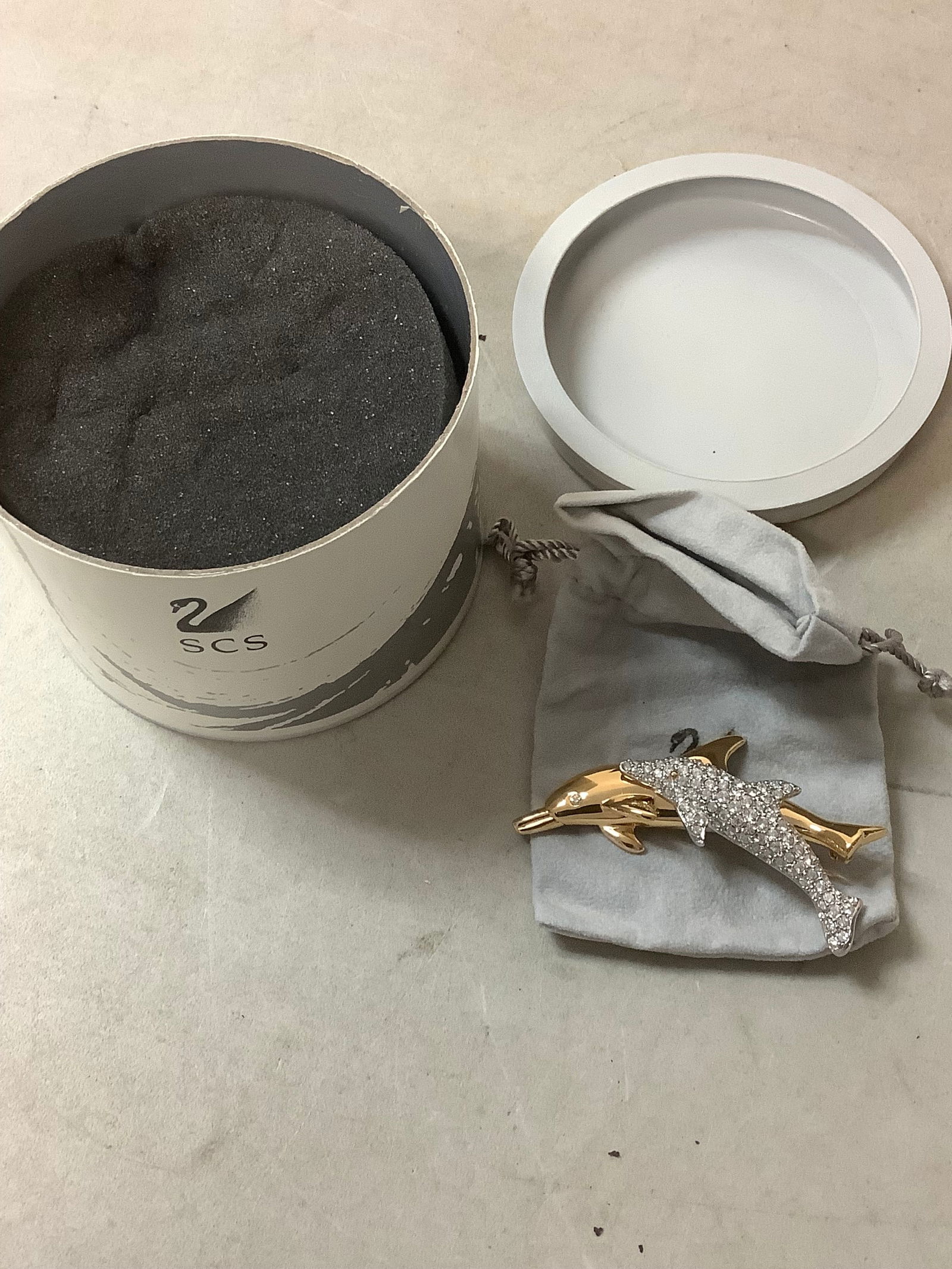 SCS decorative dolphin pin (1 of 1)