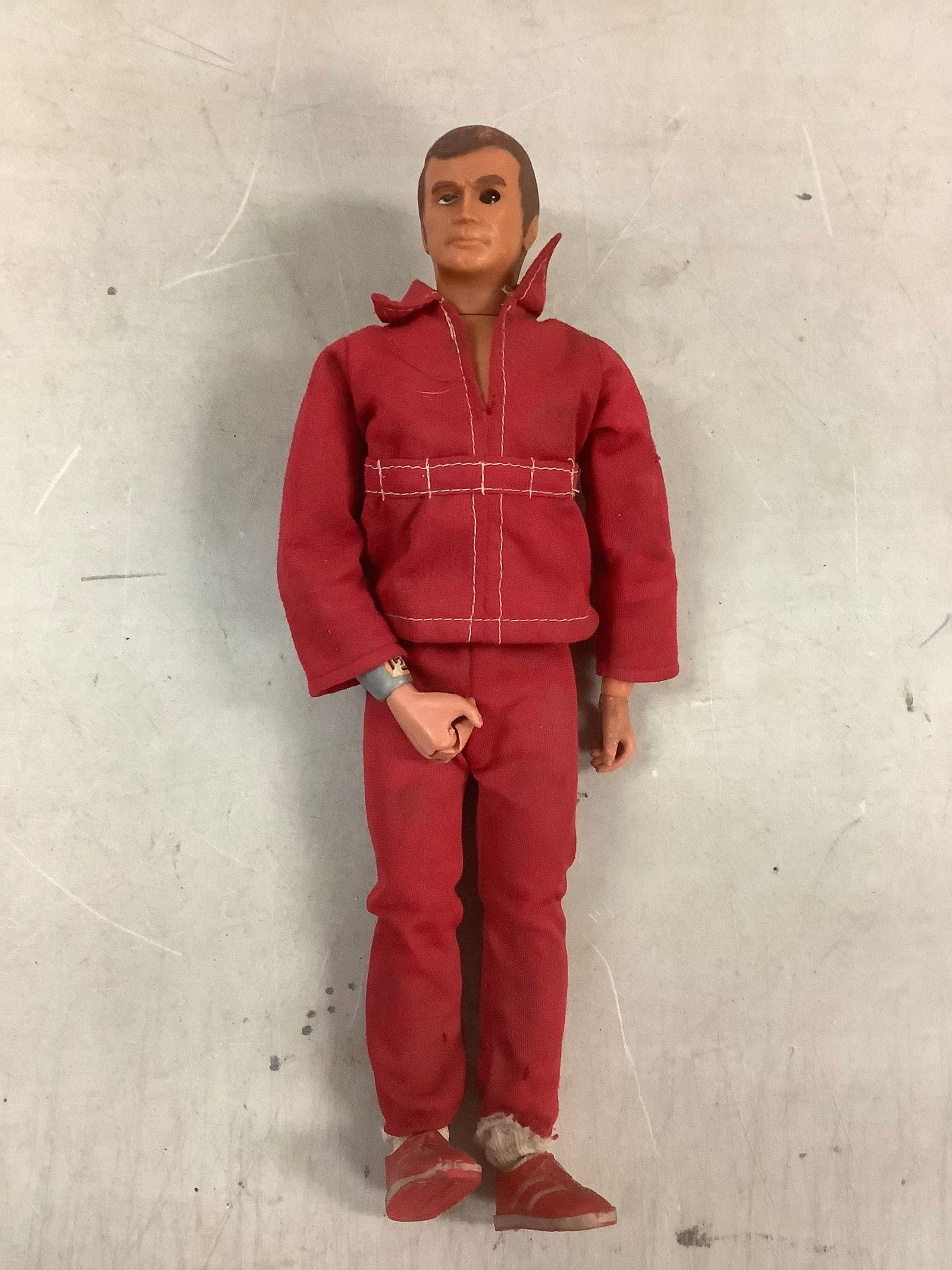 6 million dollar man doll with a bionic eye (1 of 1)