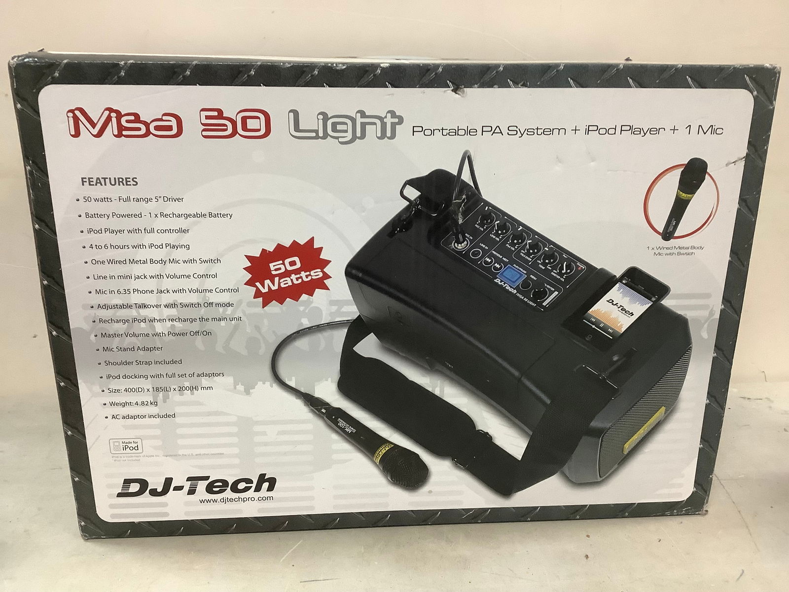 DJ tech portable PA system **New in box** (1 of 1)