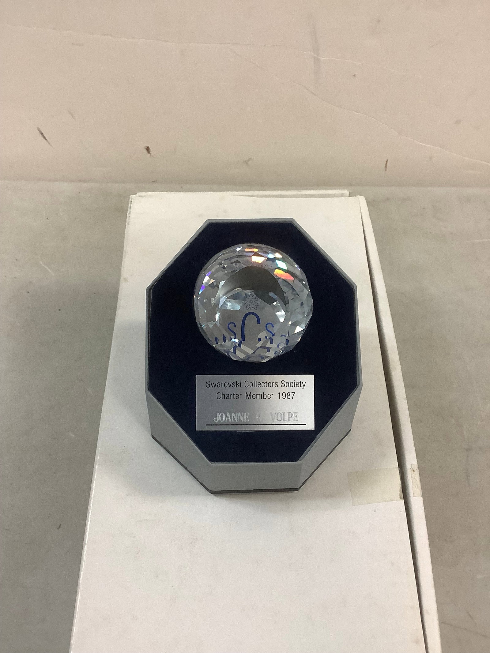 Vintage Swarovski crystal ball: Vintage Swarovski crystal ball