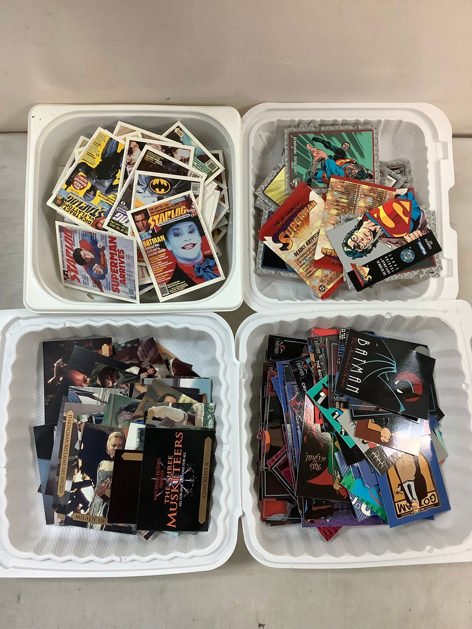 Lot of various collectible cards (1 of 1)