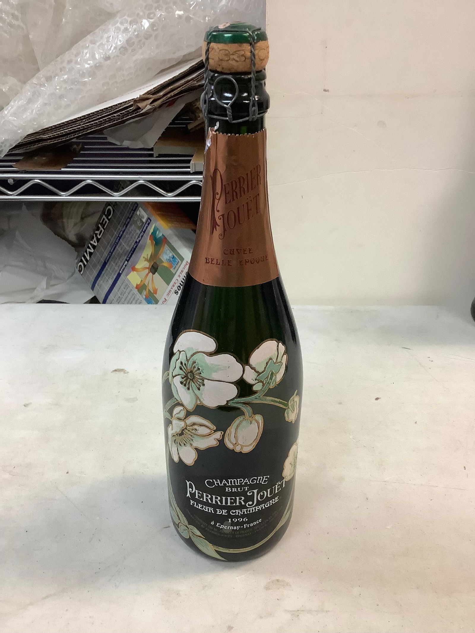 Champagne Brut Perrier Jouet 1996 750 ML (1 of 1)