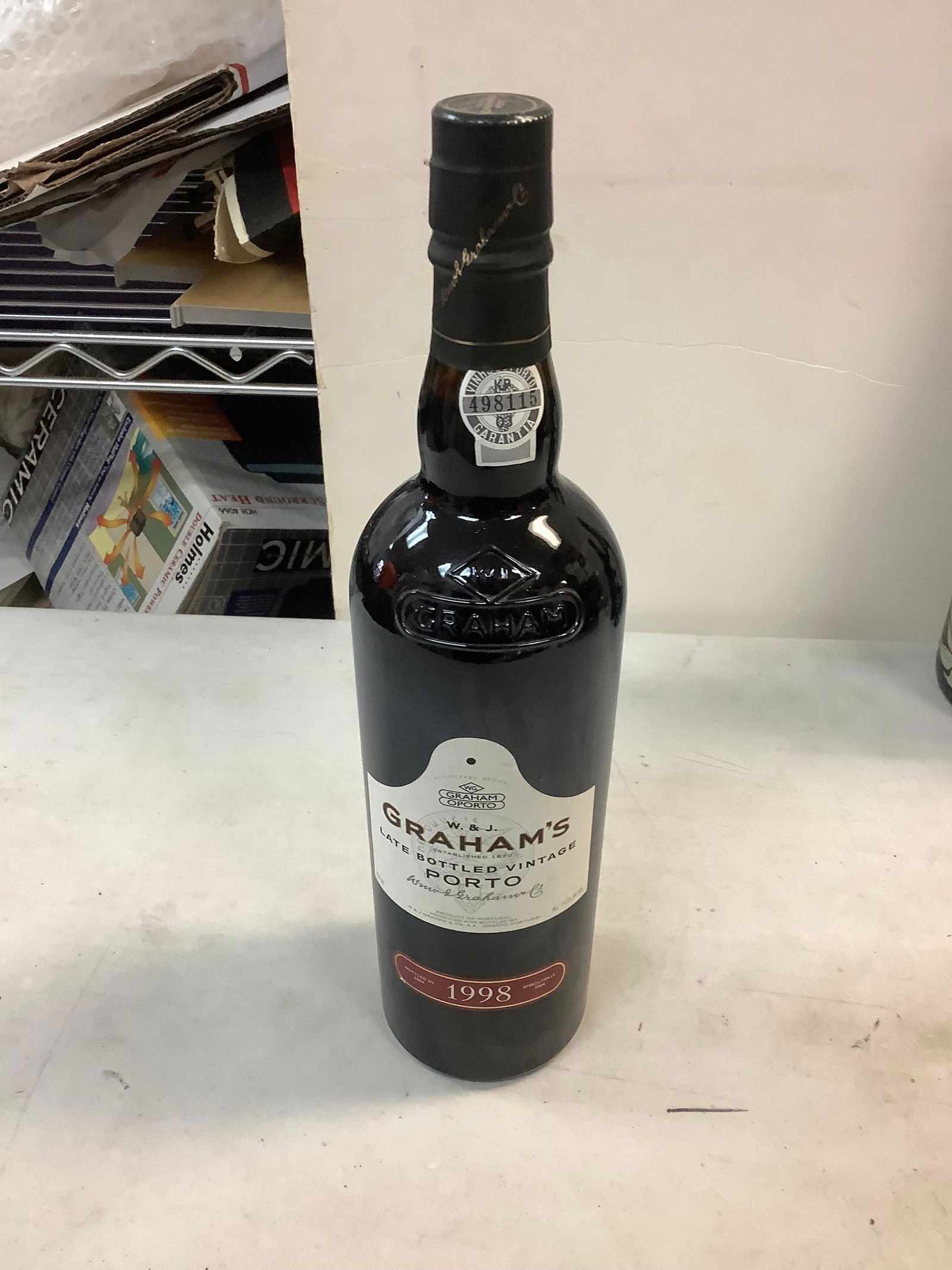 W&J. Graham's Porto 2004 750 ML (1 of 1)