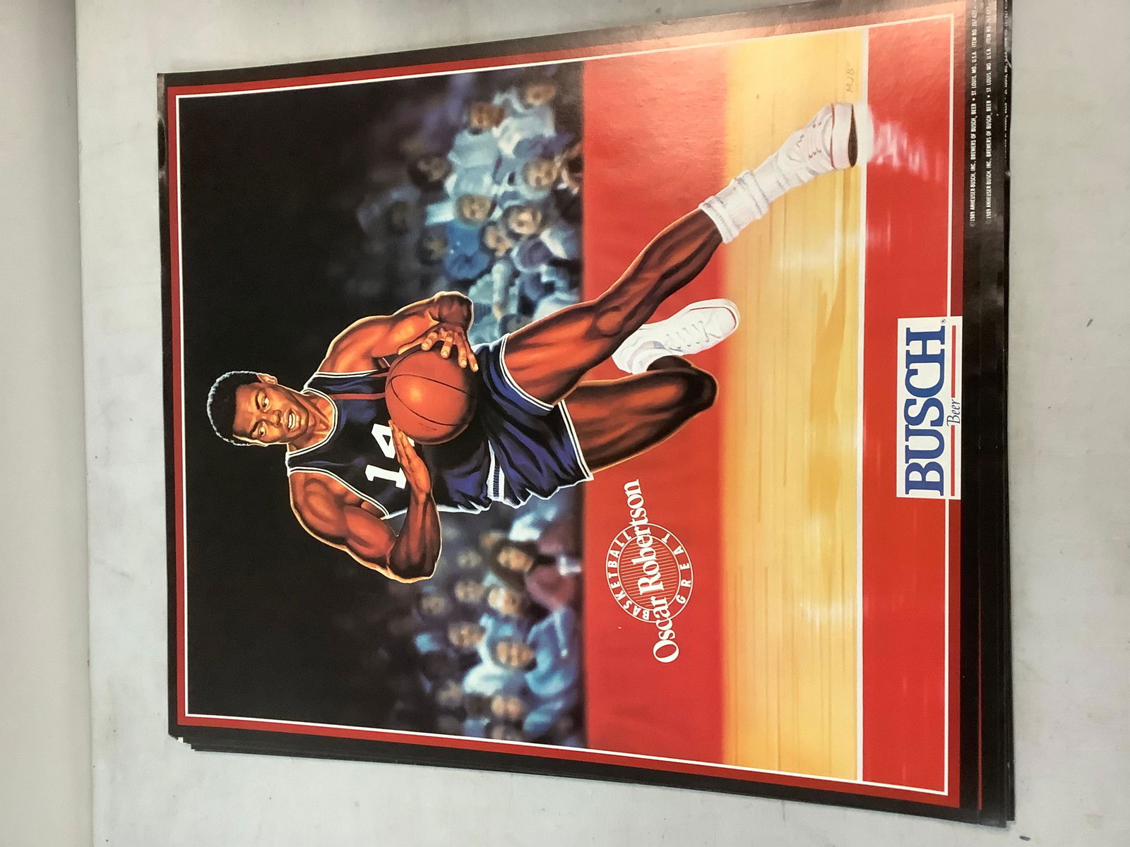 Busch beer basketball Oscar Robertson posters (1 of 1)