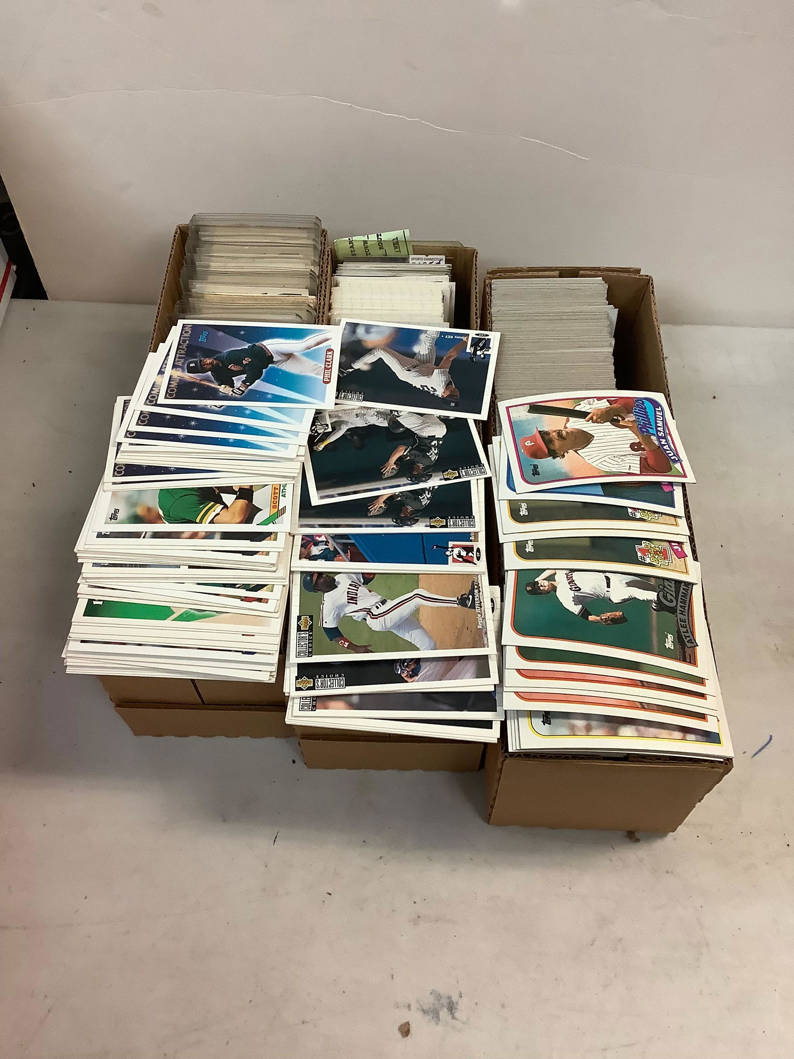 Topps 1993 and 1989 cards, collector's choice upper deck 1993 cards (1 of 1)