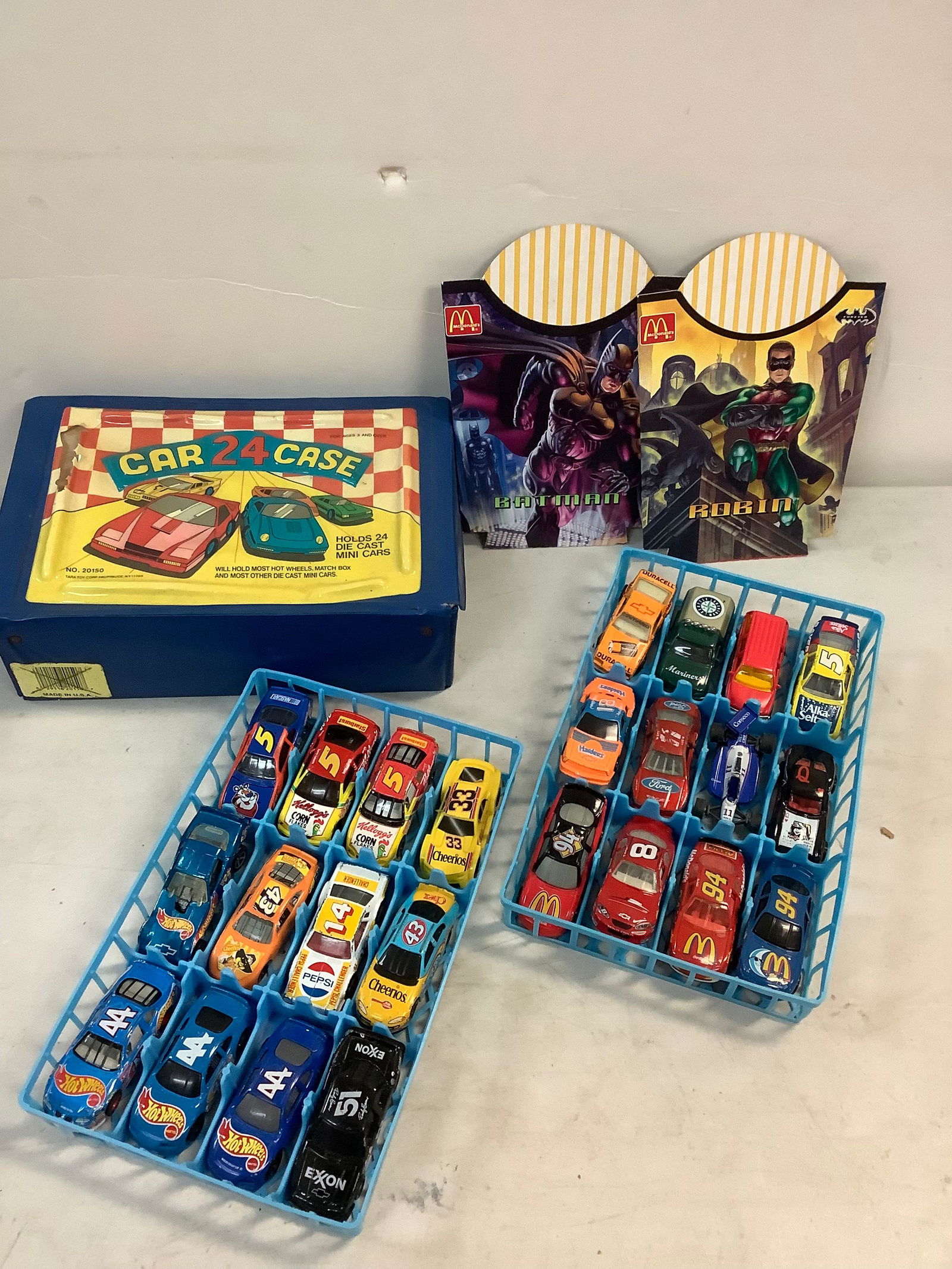 Vintage Car Case with Hot Wheels and Other Advertising Cars and More (1 of 1)