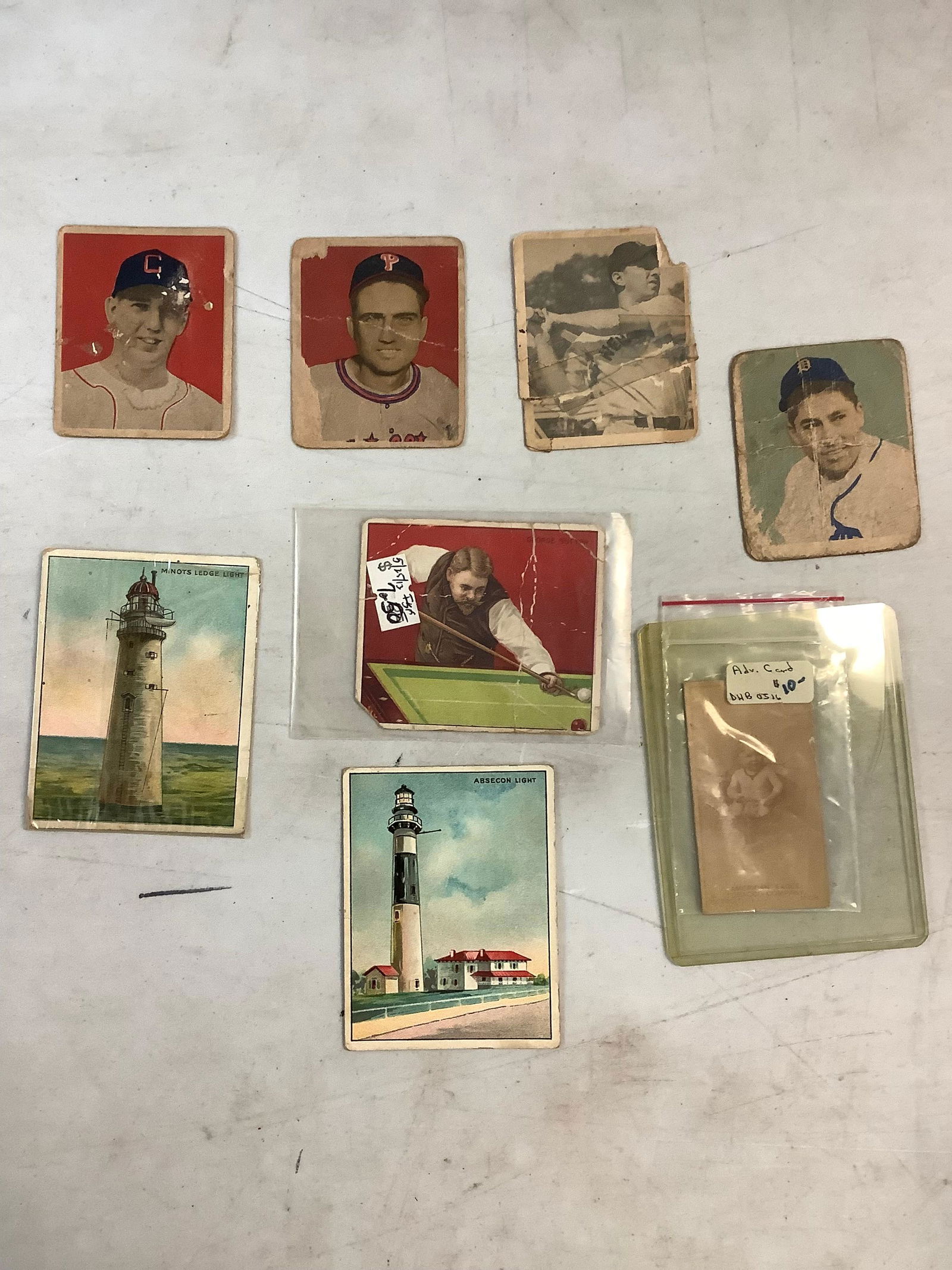 Lot of early Baseball  cards (1 of 1)