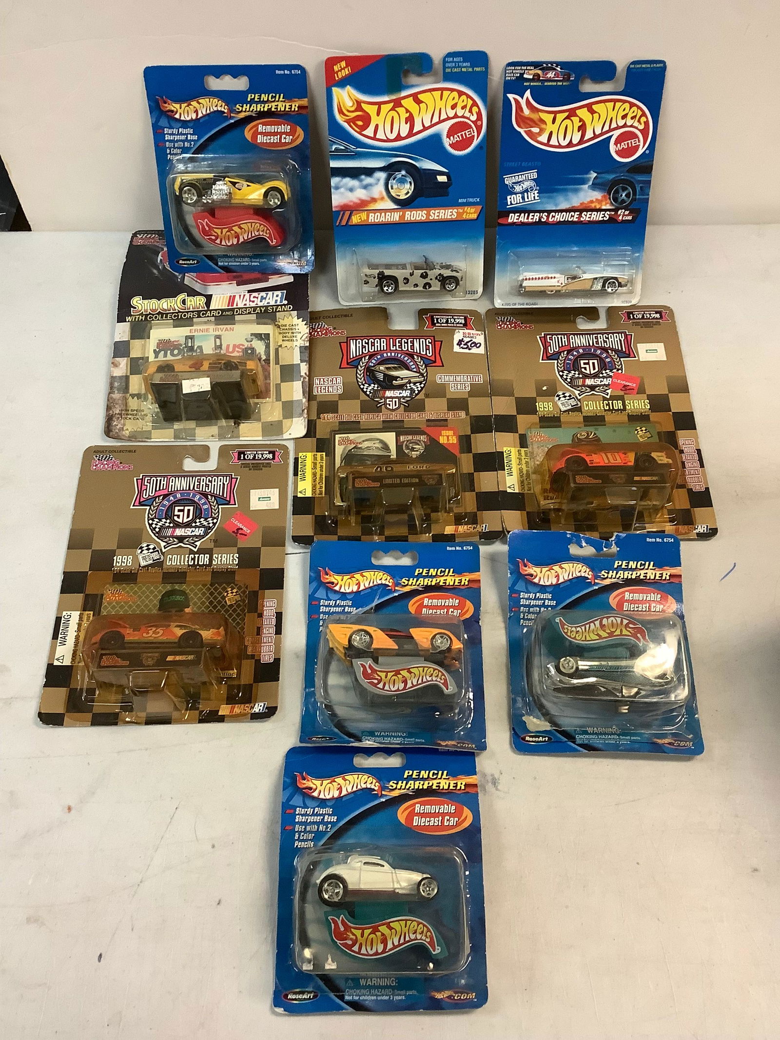 Lot of hot wheels and hot wheel sharpeners (1 of 1)